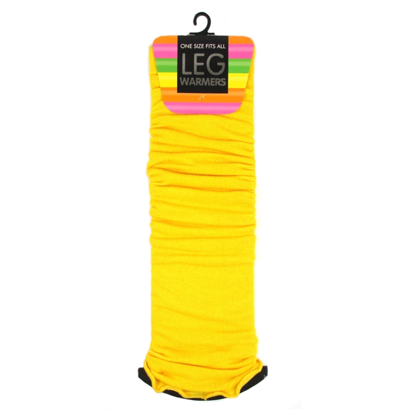 Neon Yellow Leg Warmers