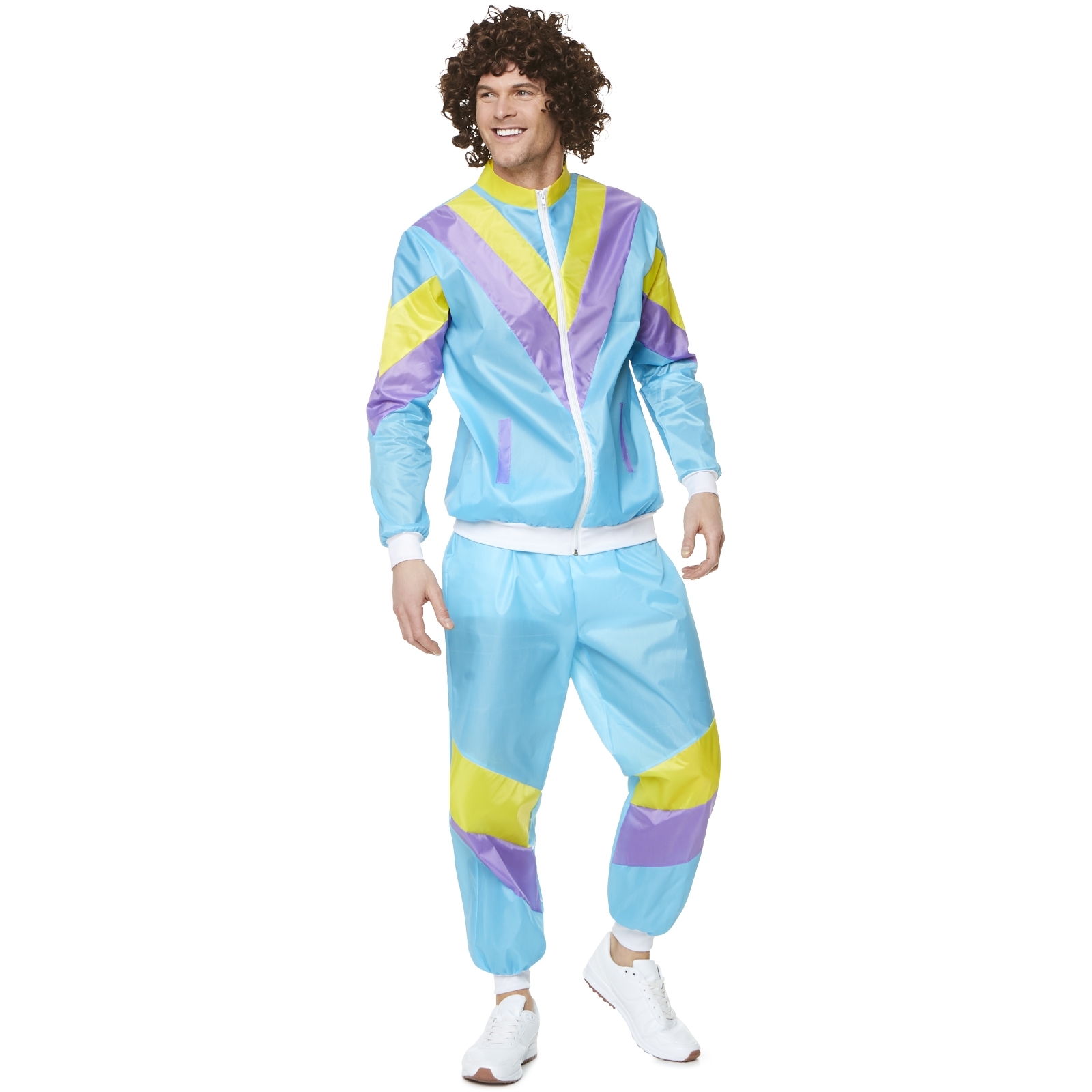 80's Shell Suit Mens Costume Medium
