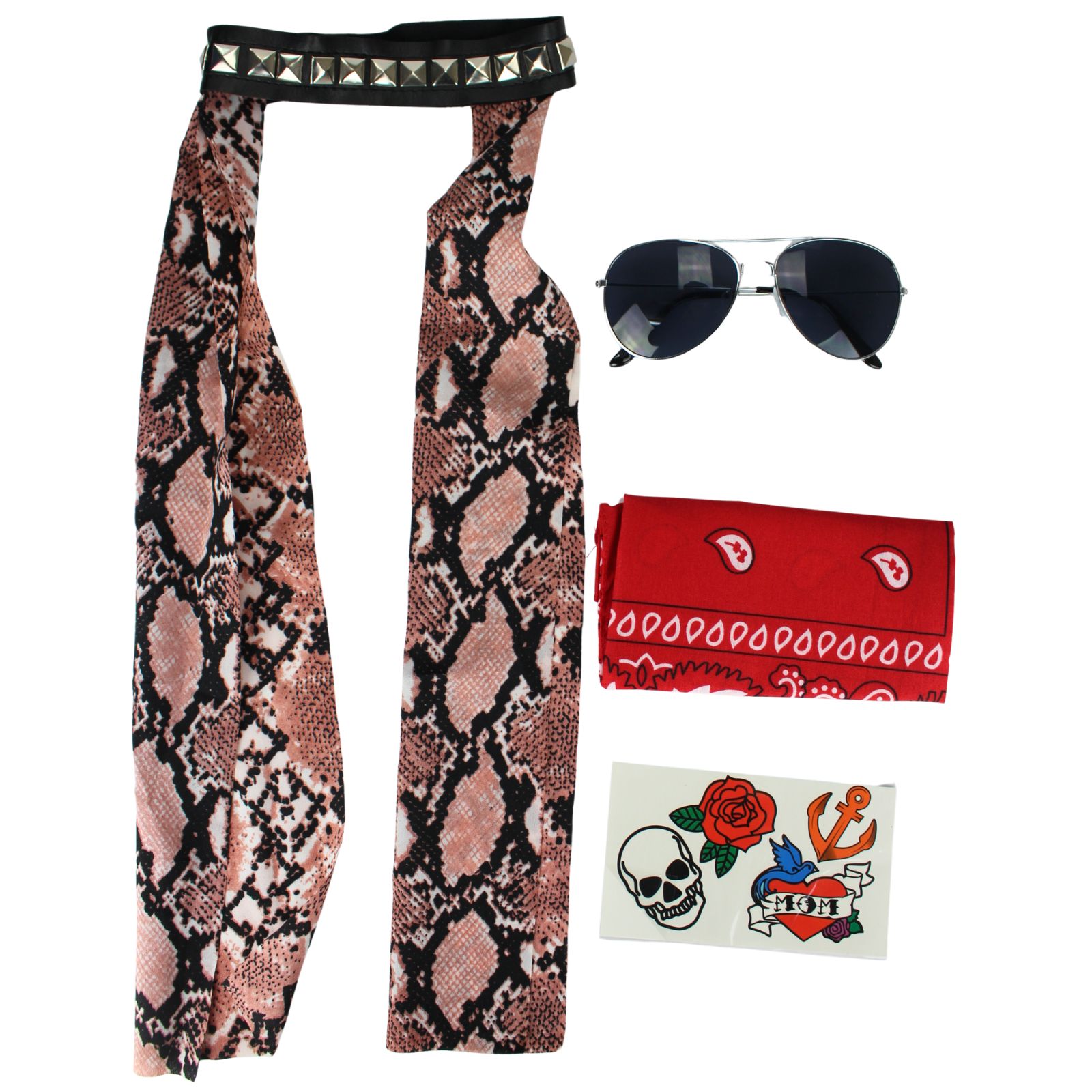 80's Rocker Costume Accessory Kit