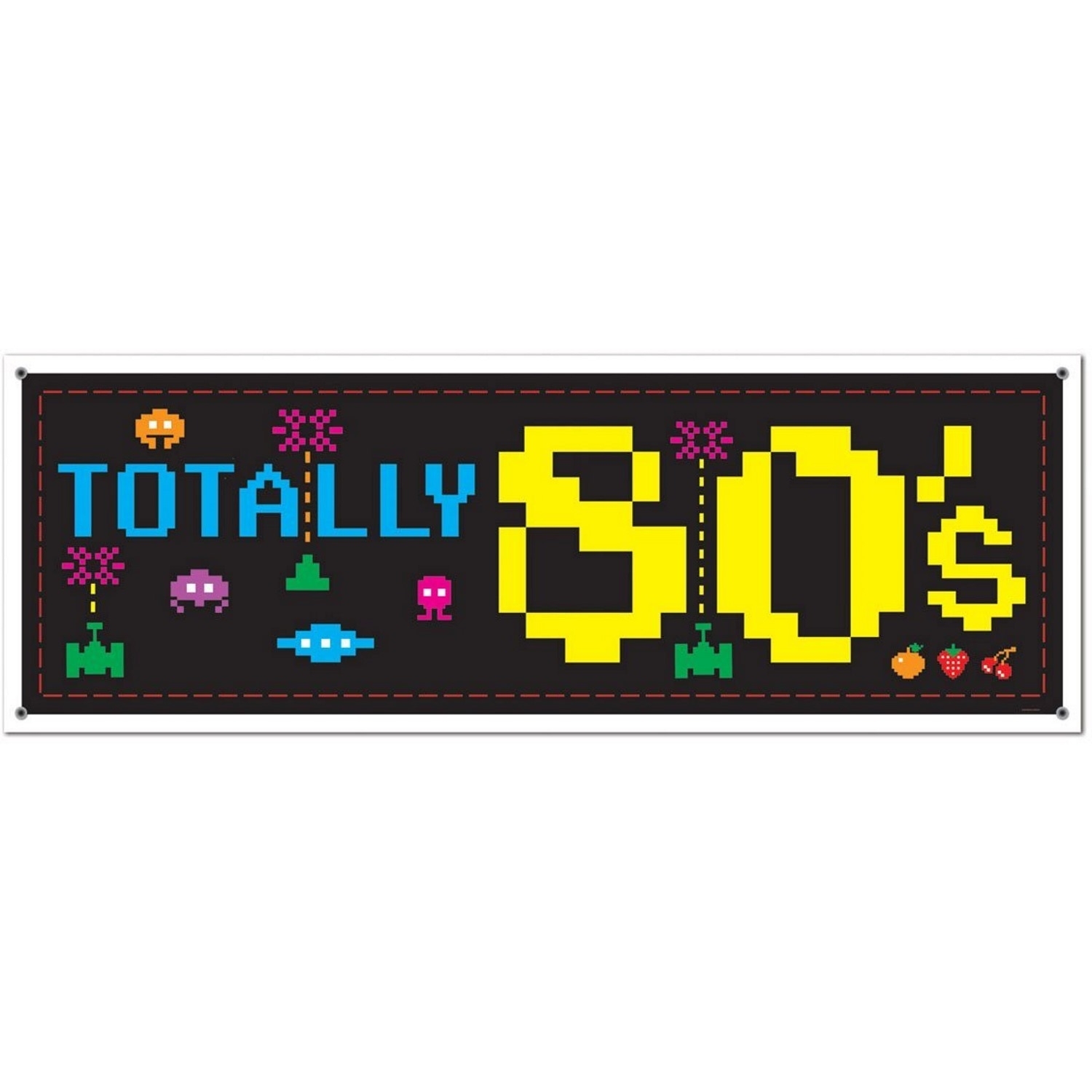 80's Jumbo Sign Banner