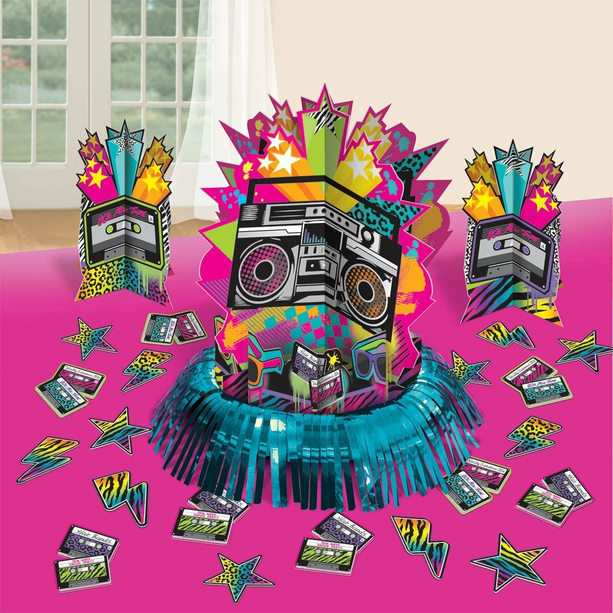 Totally 80's Table Decorating Kit