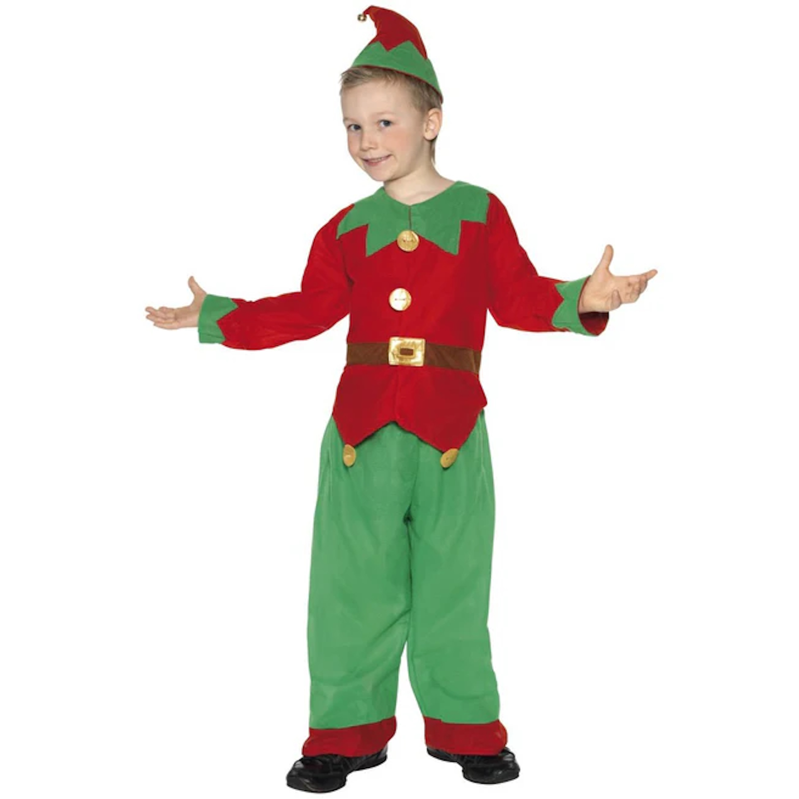 Festive Elf Child Costume 4-6 Years