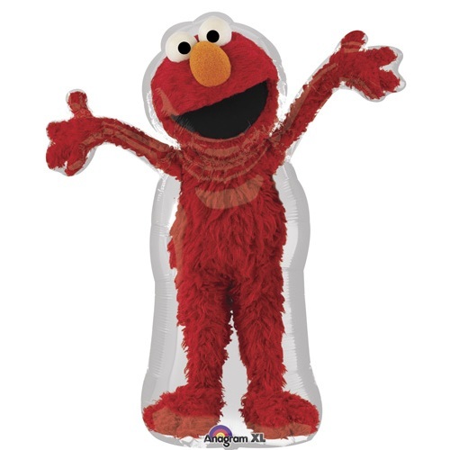 Elmo Supershape Jumbo Helium Balloon