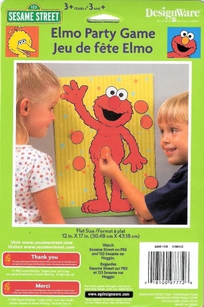 Elmo Party Game