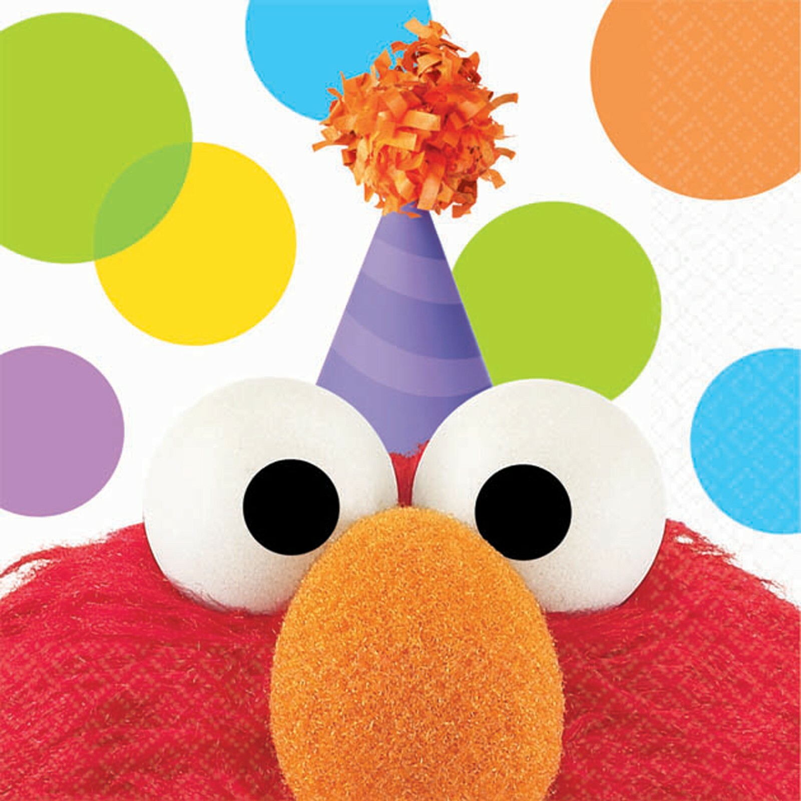 Elmo's Party Small Napkins / Serviettes (Pack of 16)