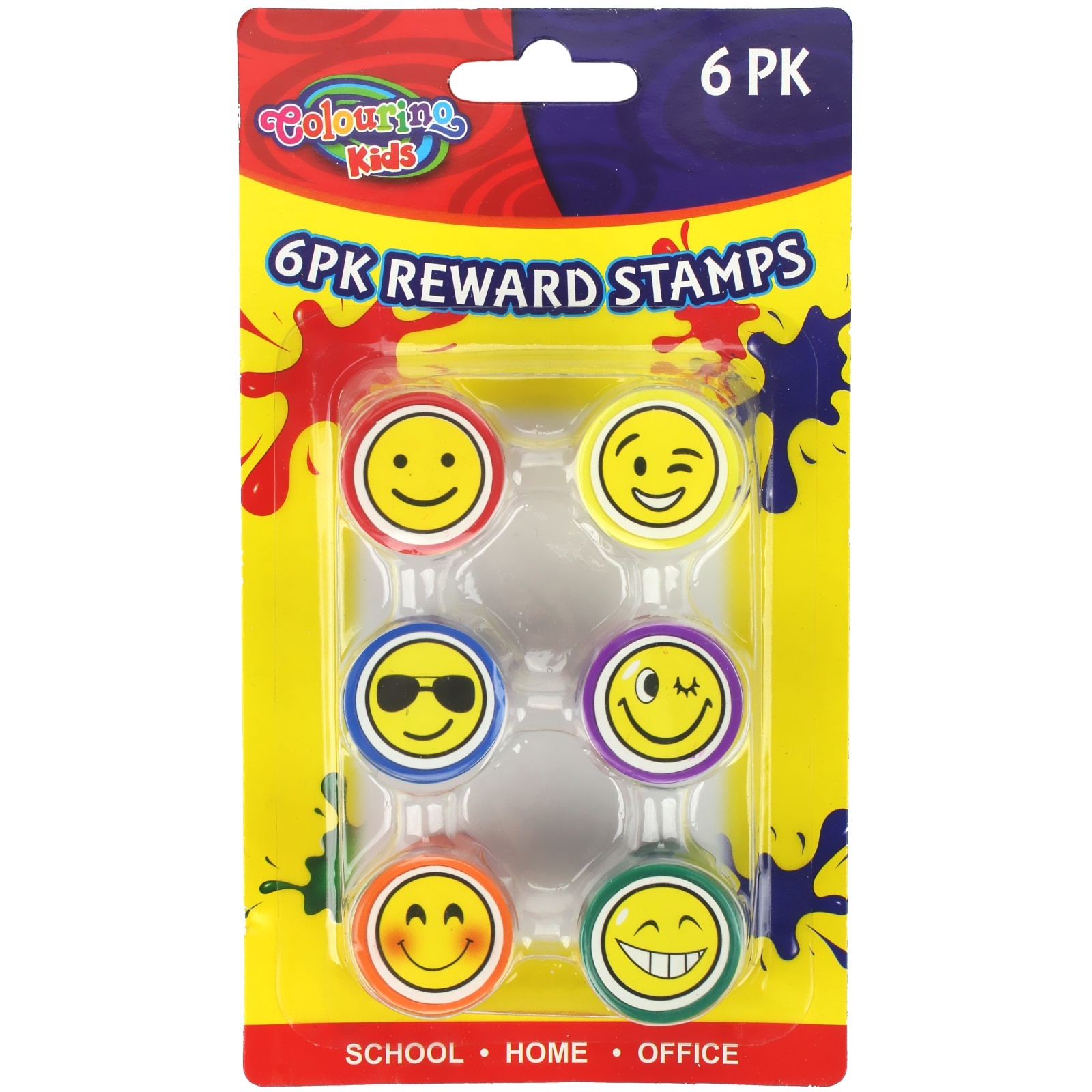 Smiley Face Stamps (Pack of 6)