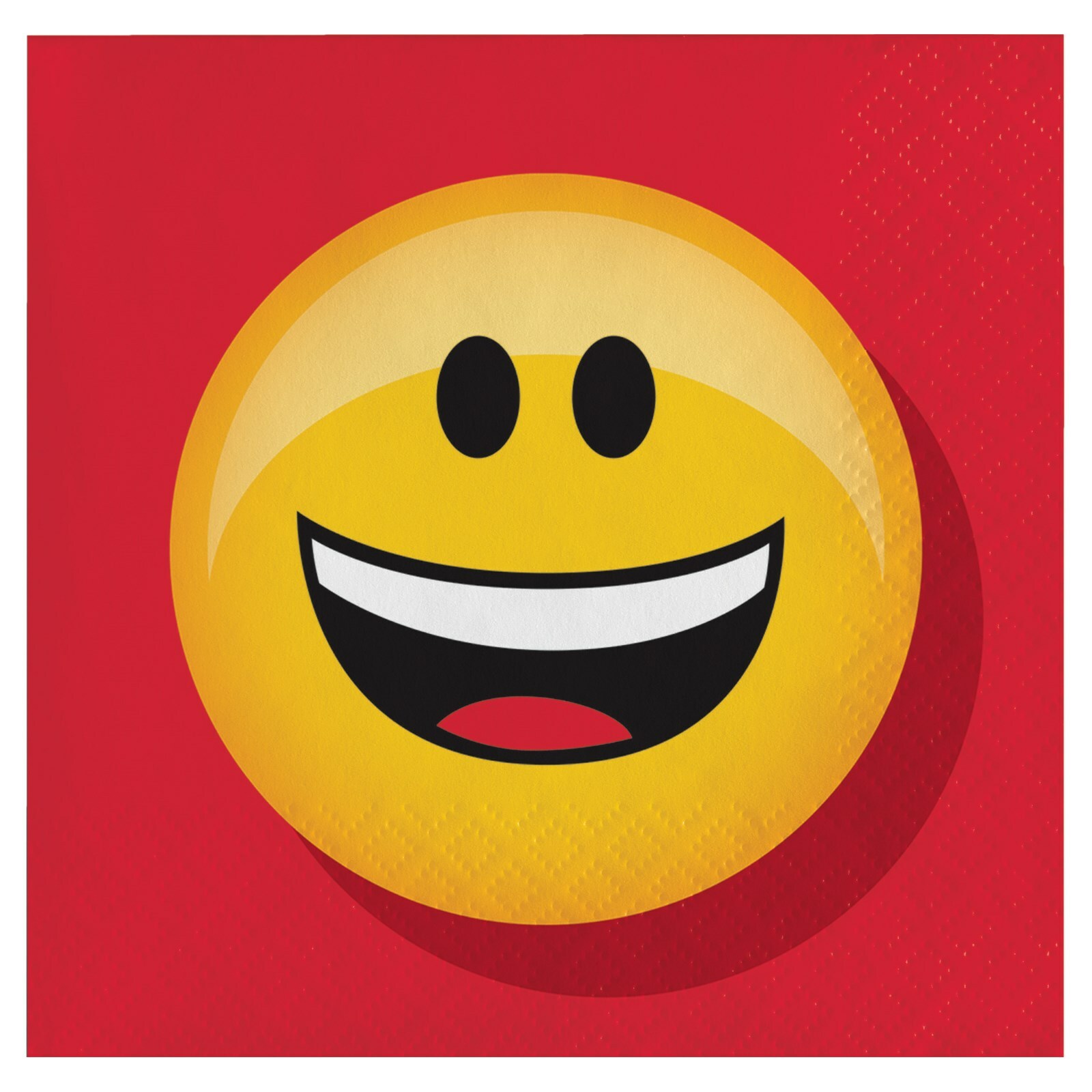 Emoji Small Napkins / Serviettes (Pack of 16)