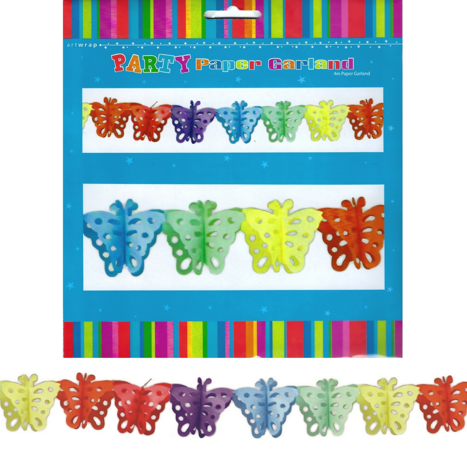 Butterfly Paper Garland