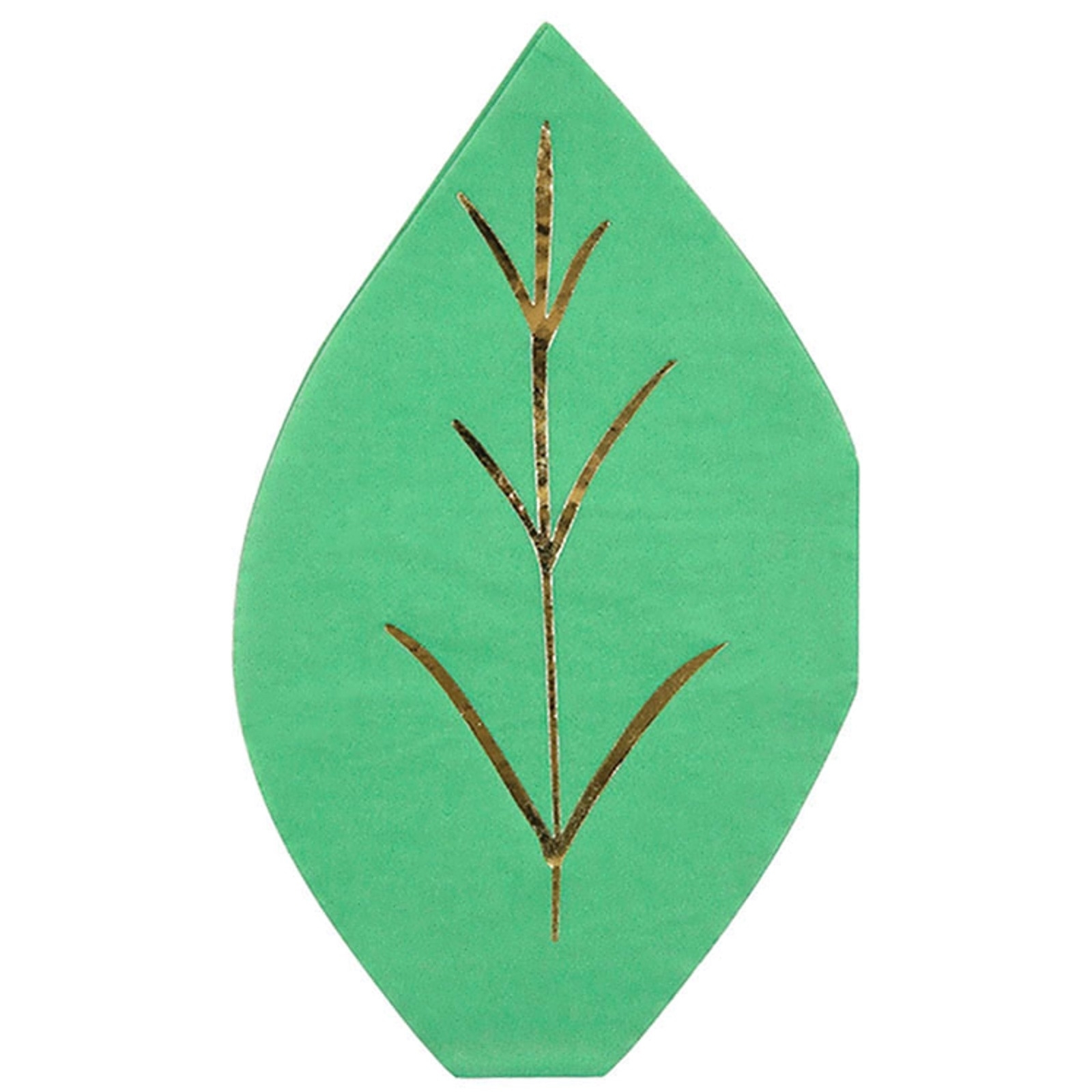 Meri Meri Green Leaf Napkins (Pack of 16)
