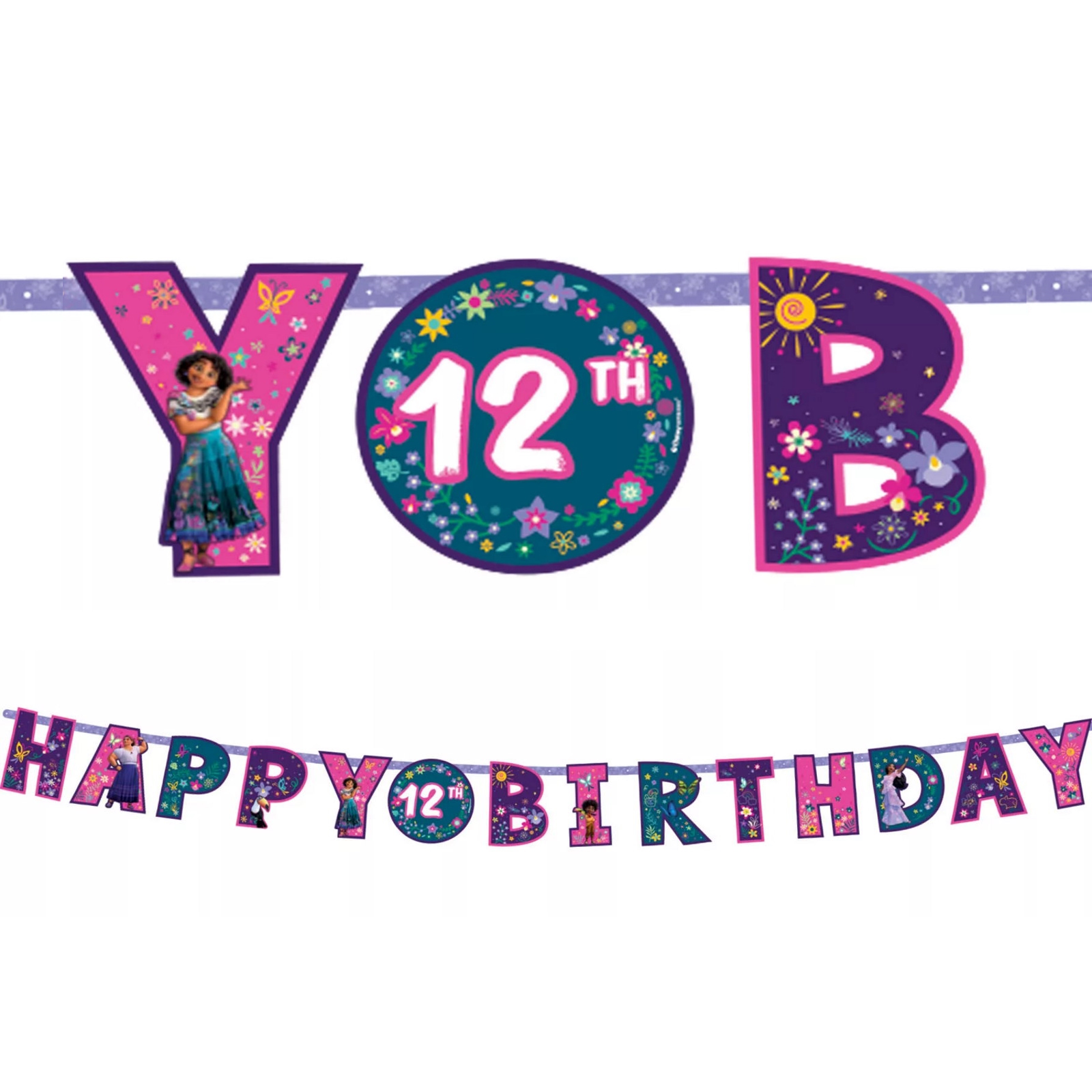 Encanto Jumbo Add an Age Banner Kit