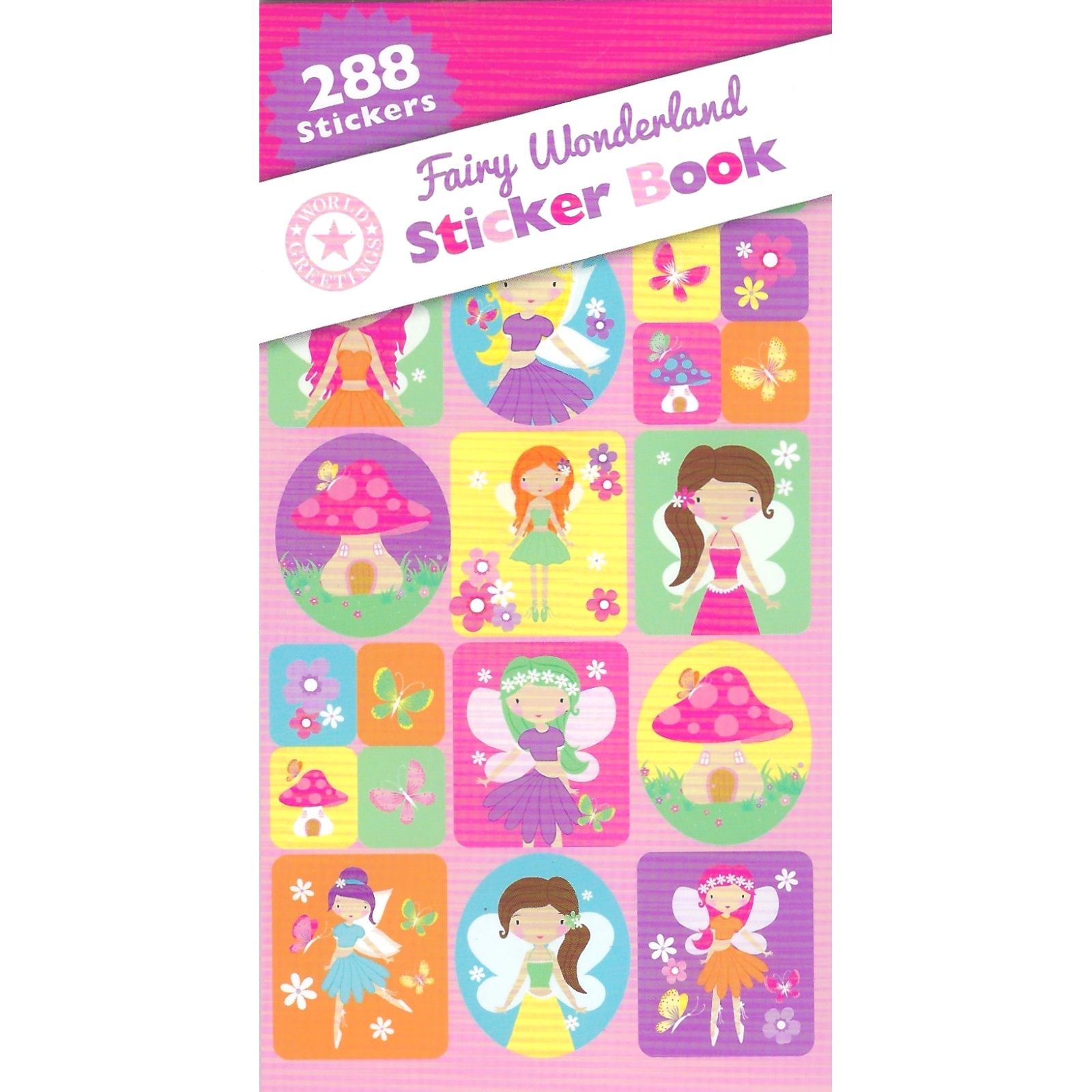 Fairy Wonderland Sticker Book (12 Sheets)