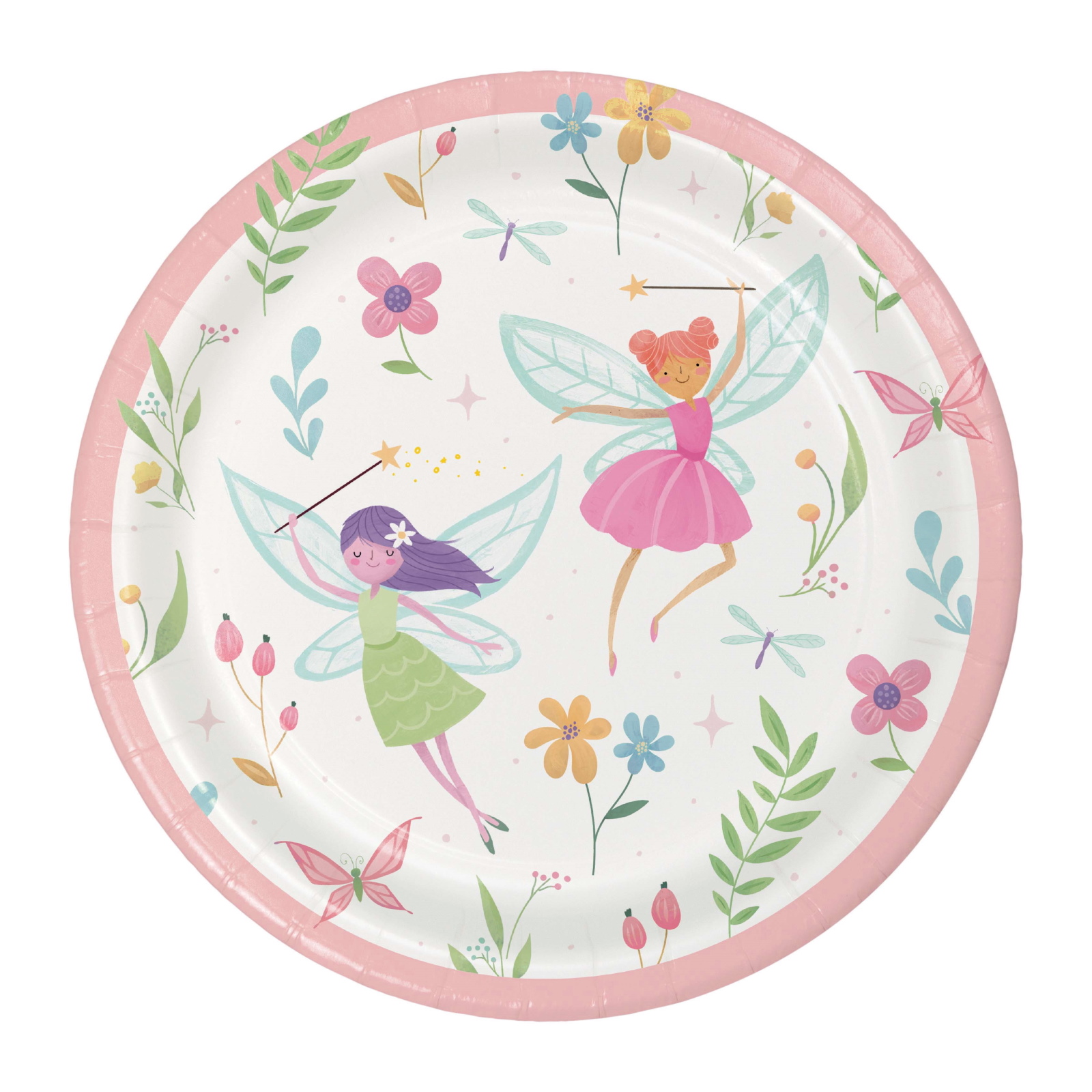Fairy Forest Small Paper Plates (Pack of 8)