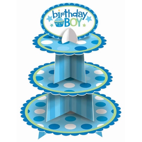 Birthday Boy Cupcake Stand