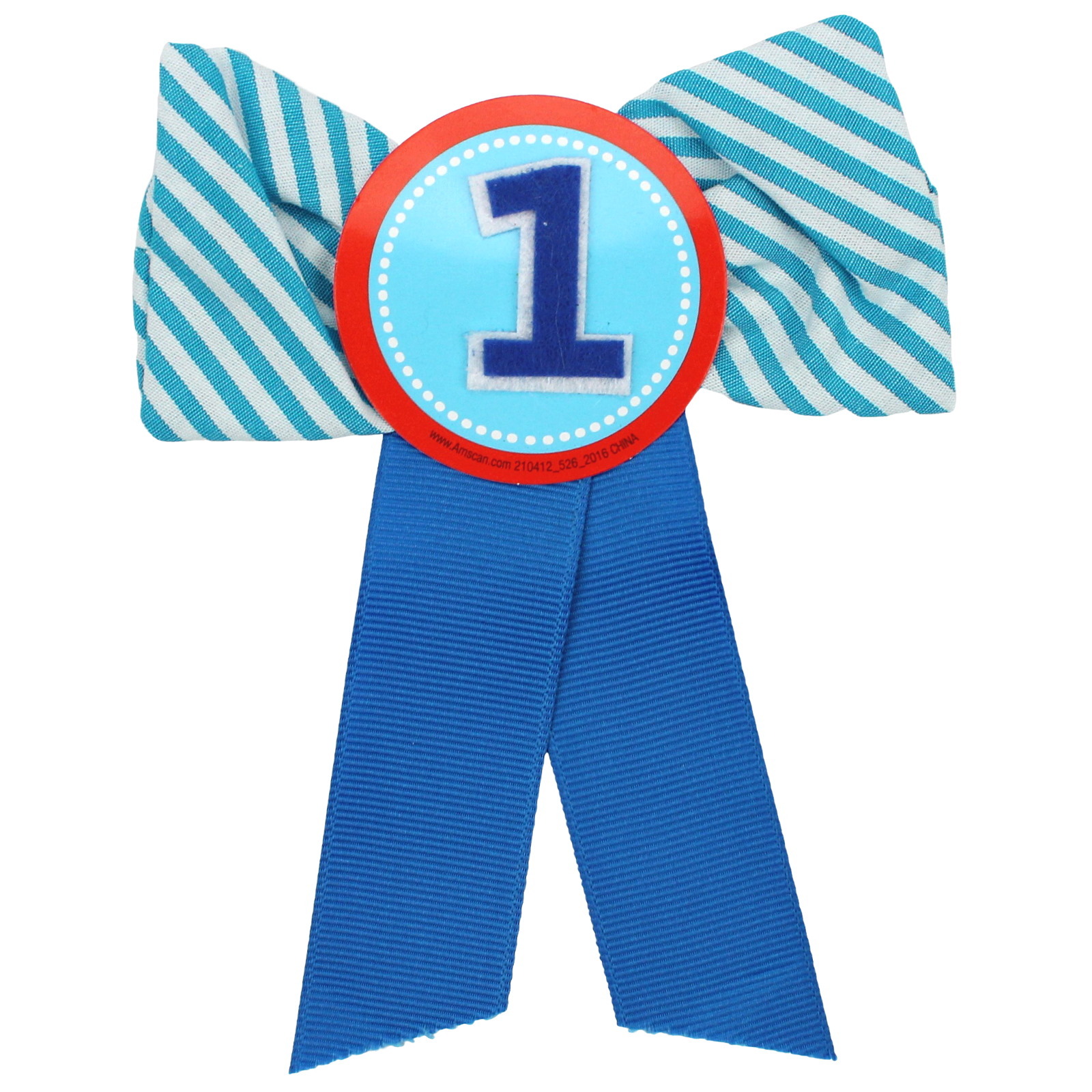 Boys 1st Birthday Award Ribbon