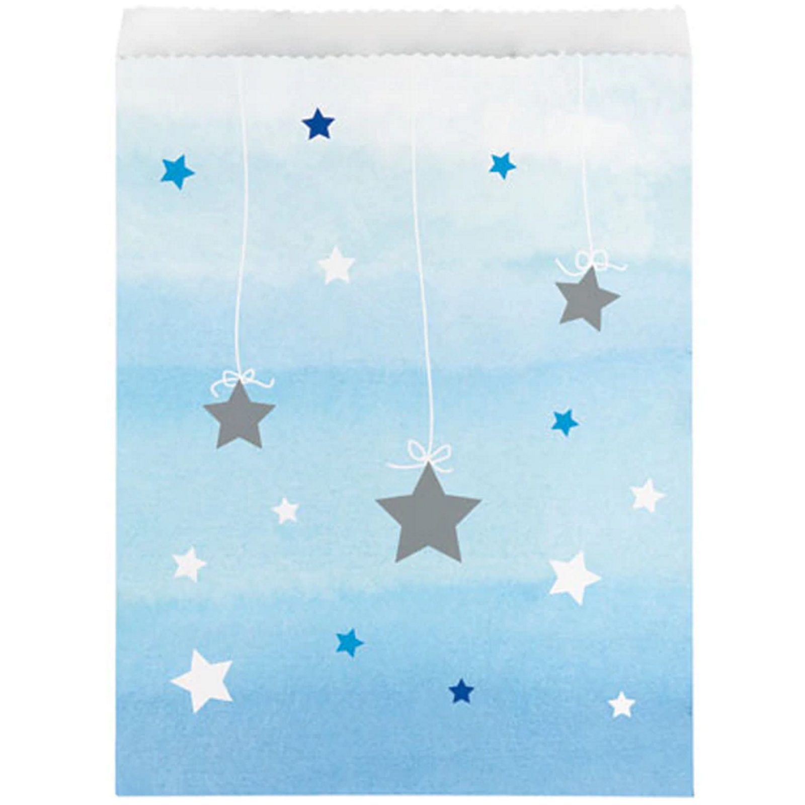 One Little Star Boy Paper Lolly / Treat Bags (Pack of 10) 