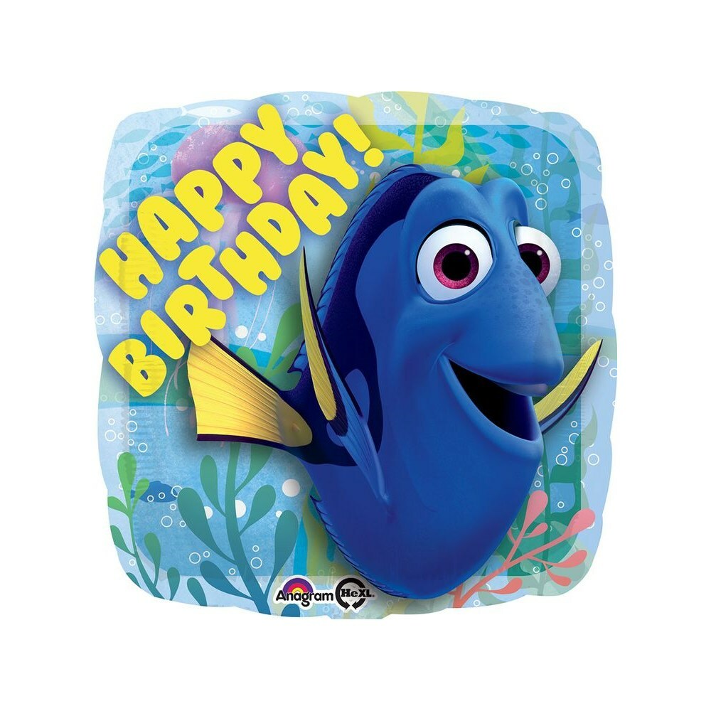 Finding Dory Happy Birthday Helium Balloon