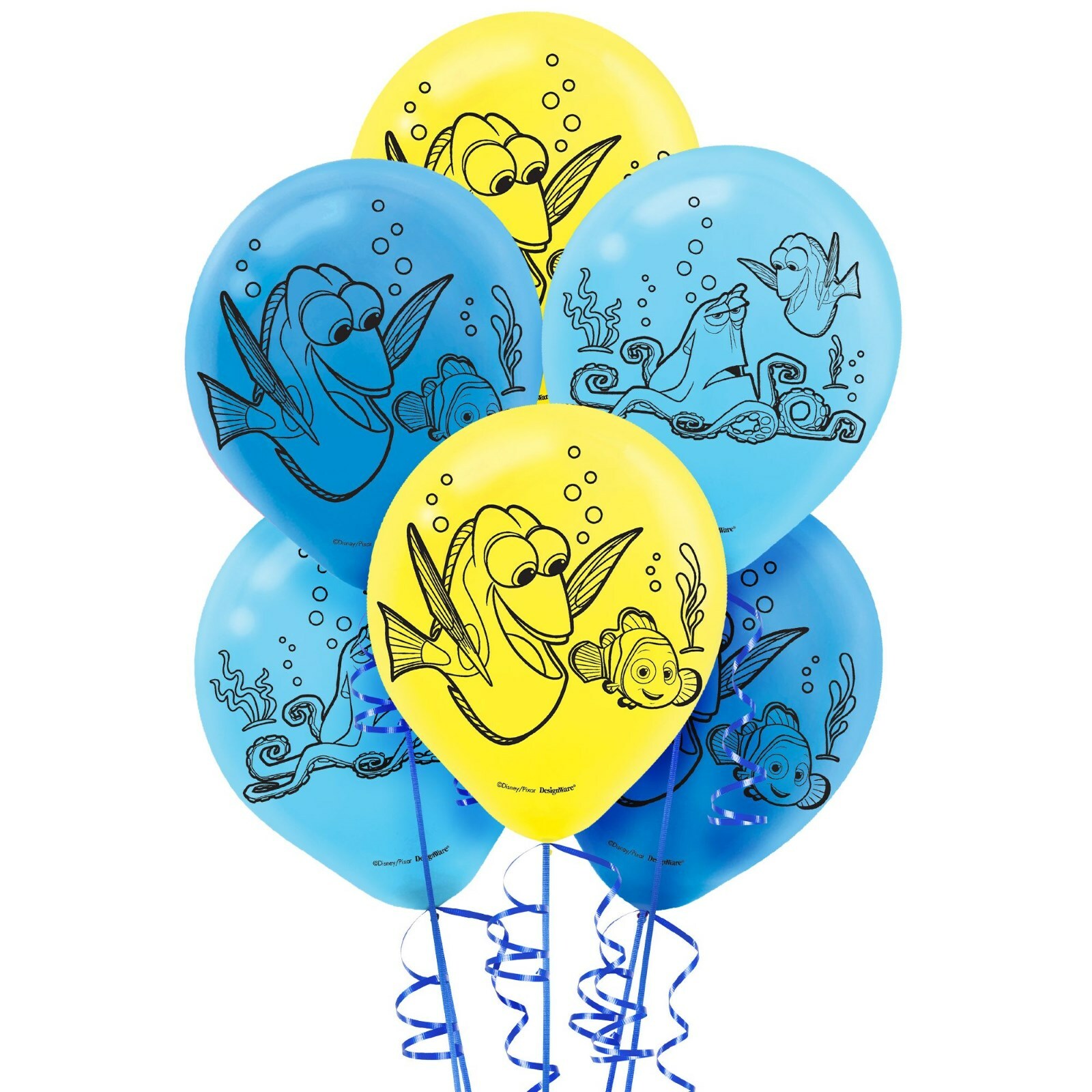 Finding Dory Balloons (Pack of 6)