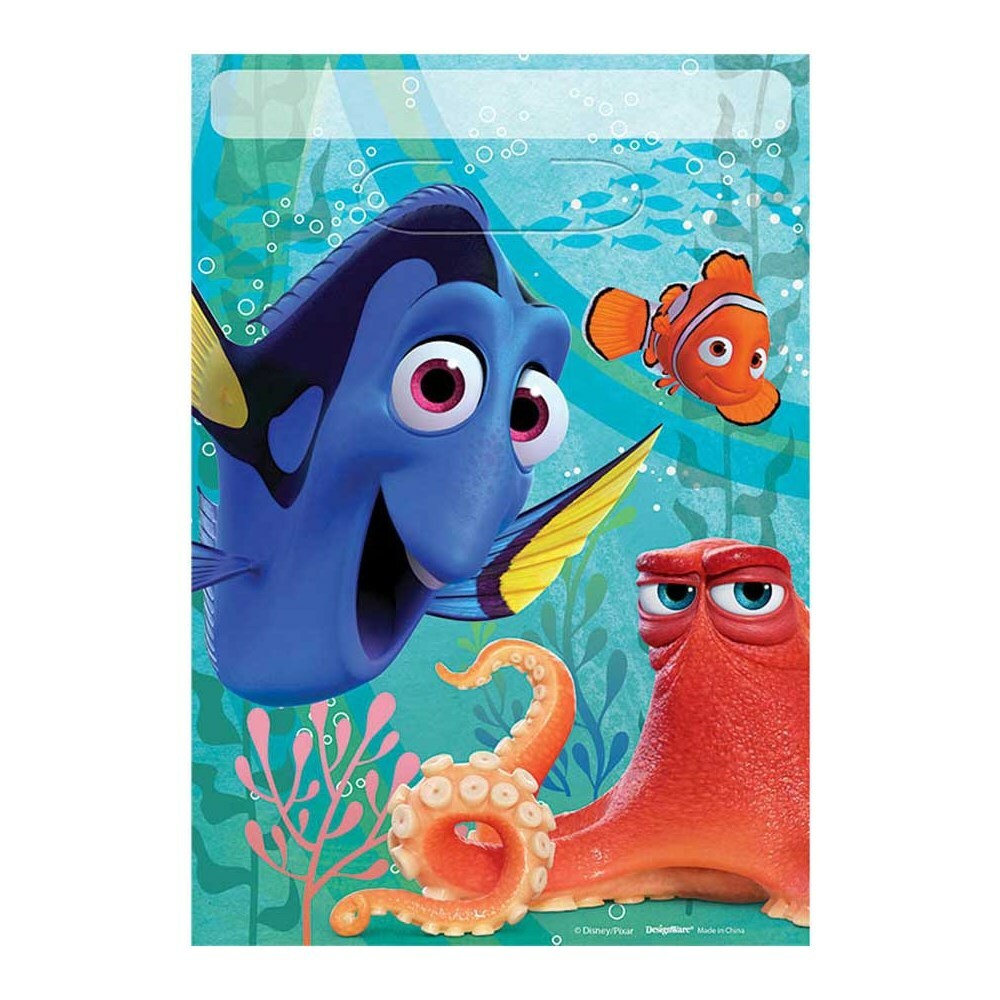 Finding Dory Lolly/Treat Bags (Pack of 8)