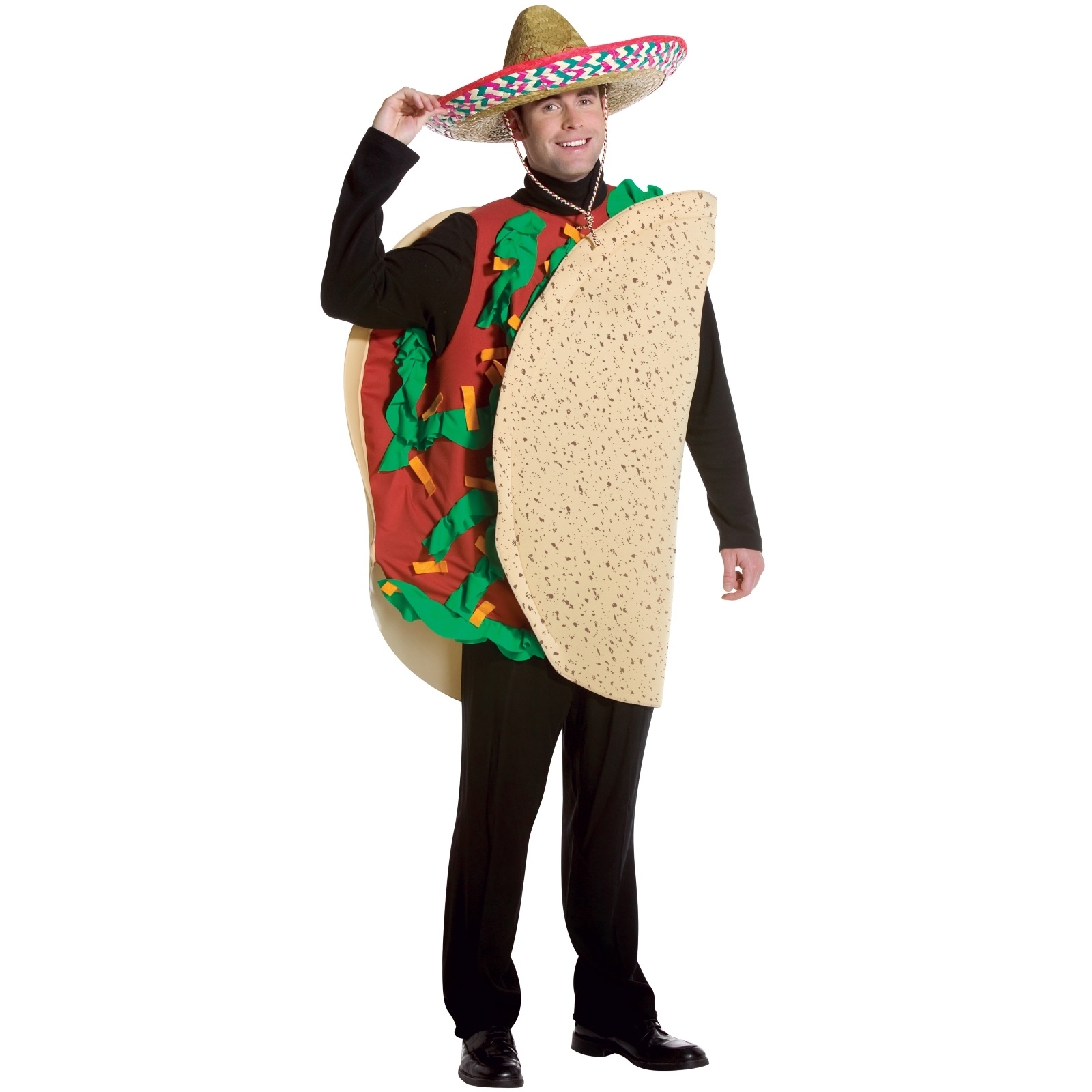 Taco Man Costume Adult Medium 