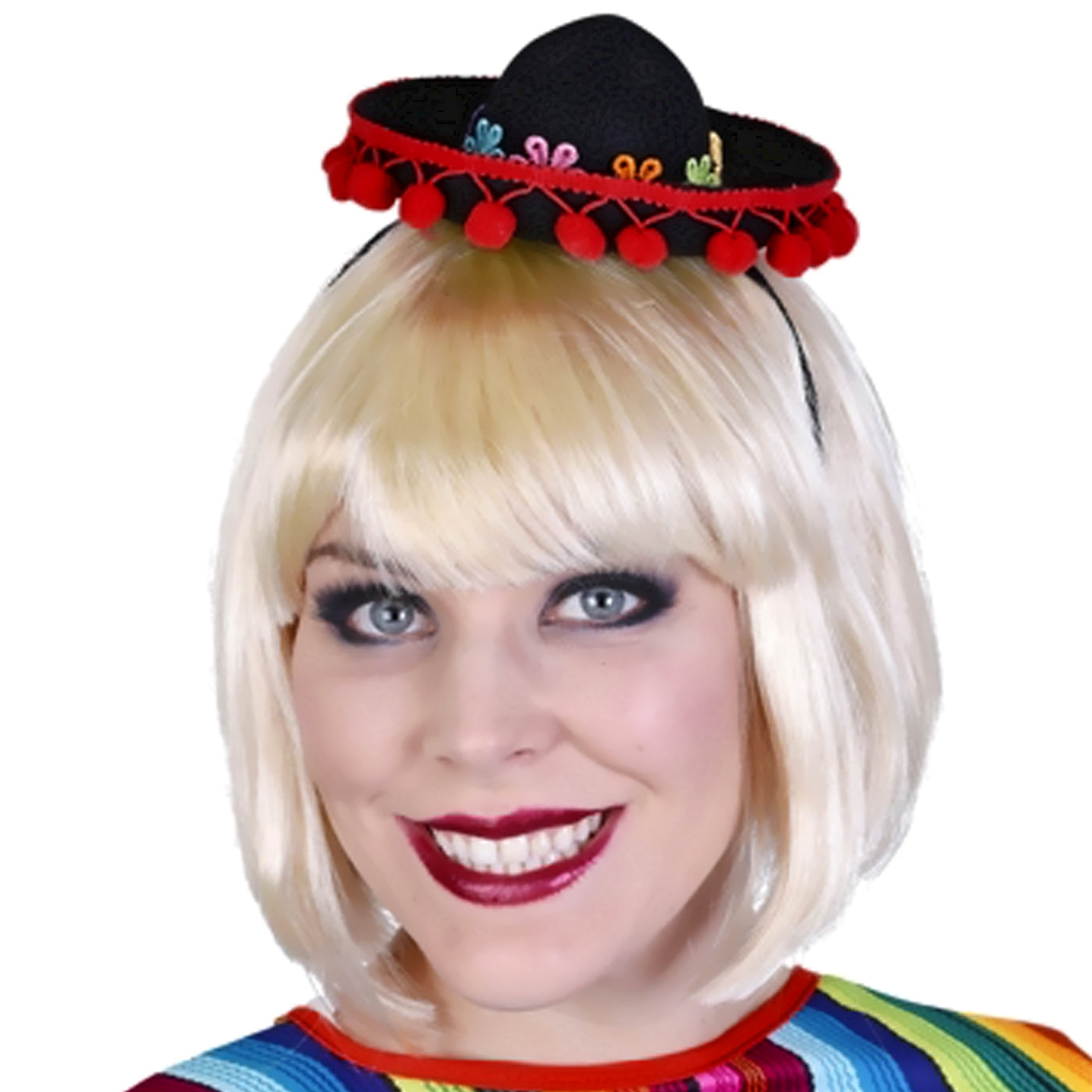 Mini Mexican Fiesta Hat Headband