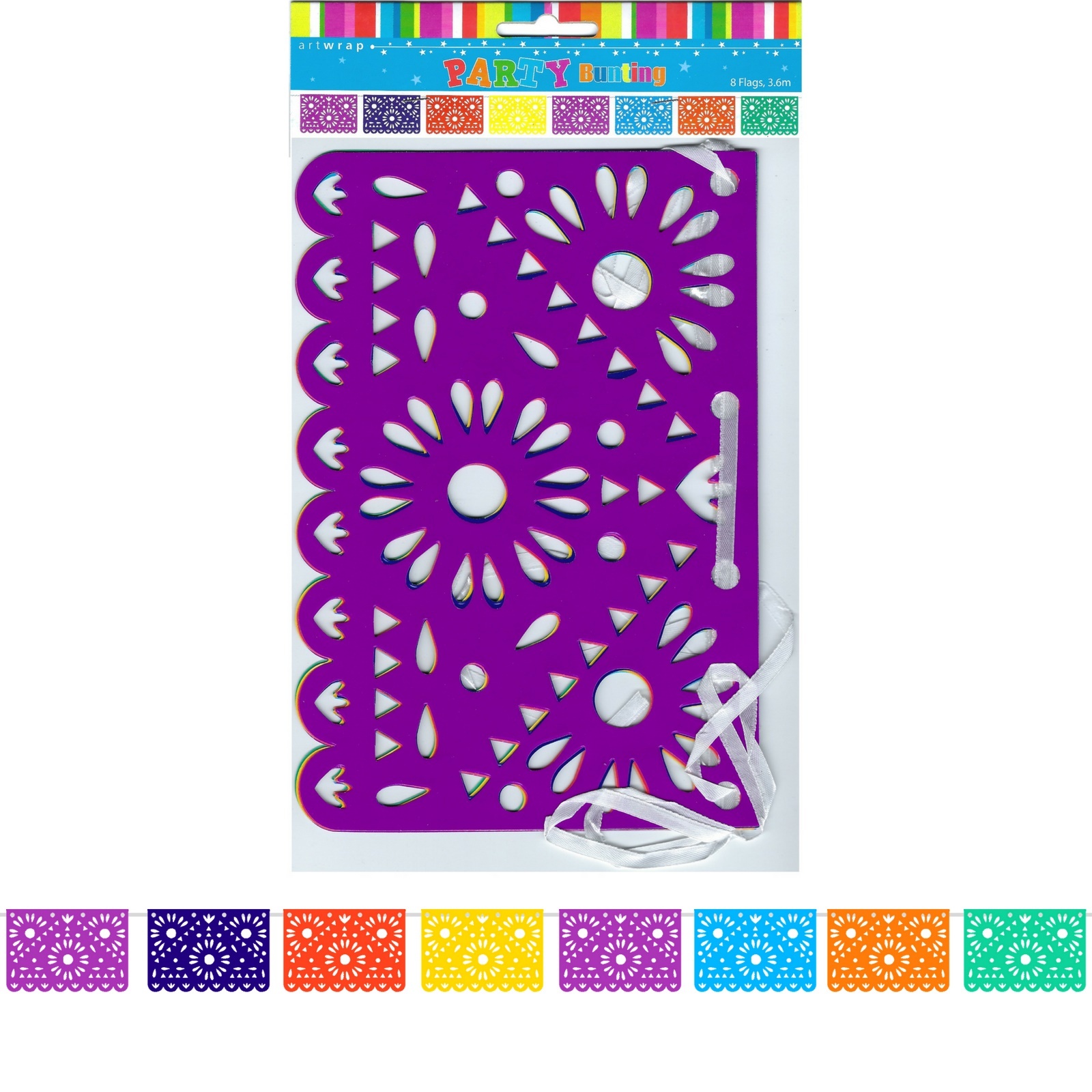 Fiesta Flag Paper Bunting 