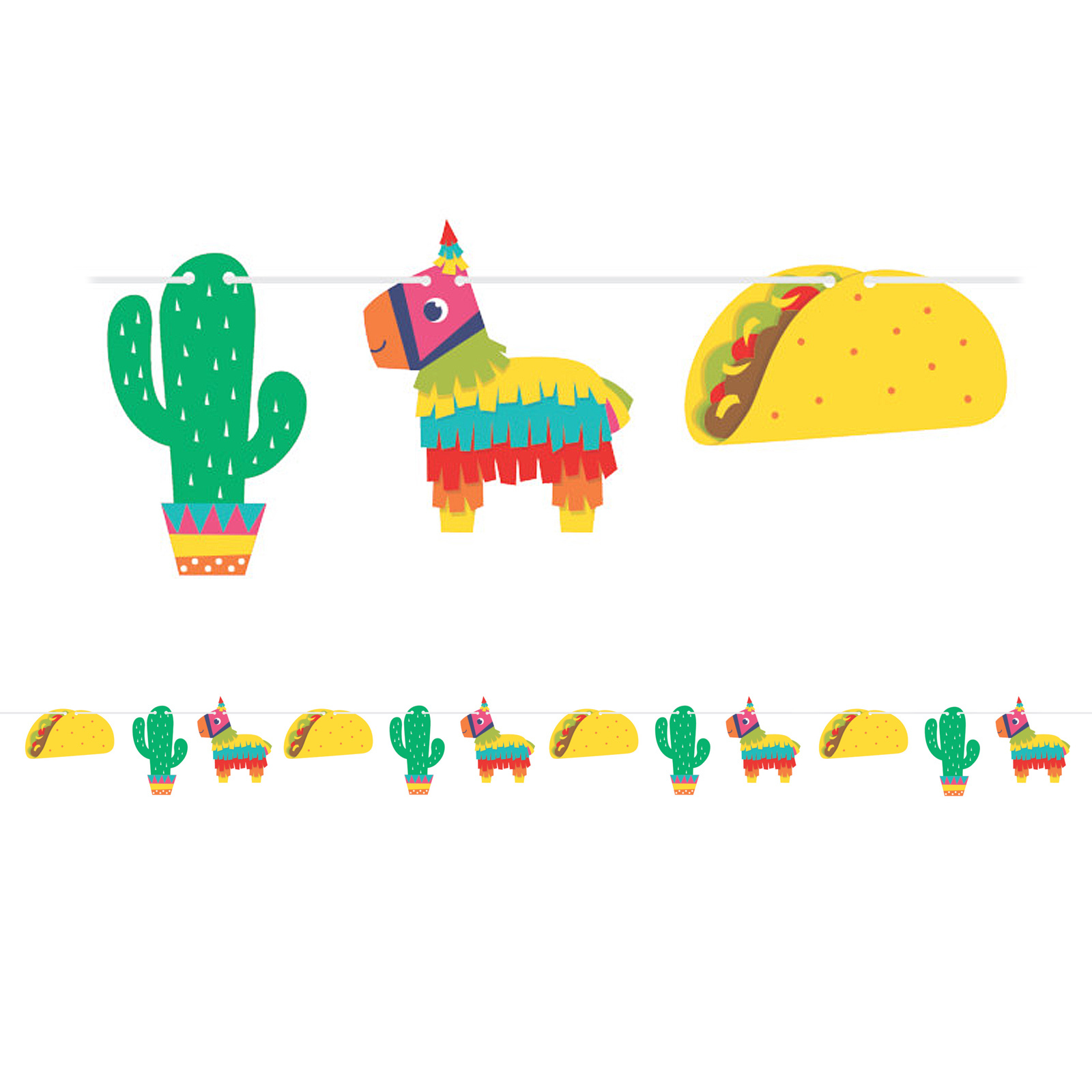 Fiesta Fun Garland Banner