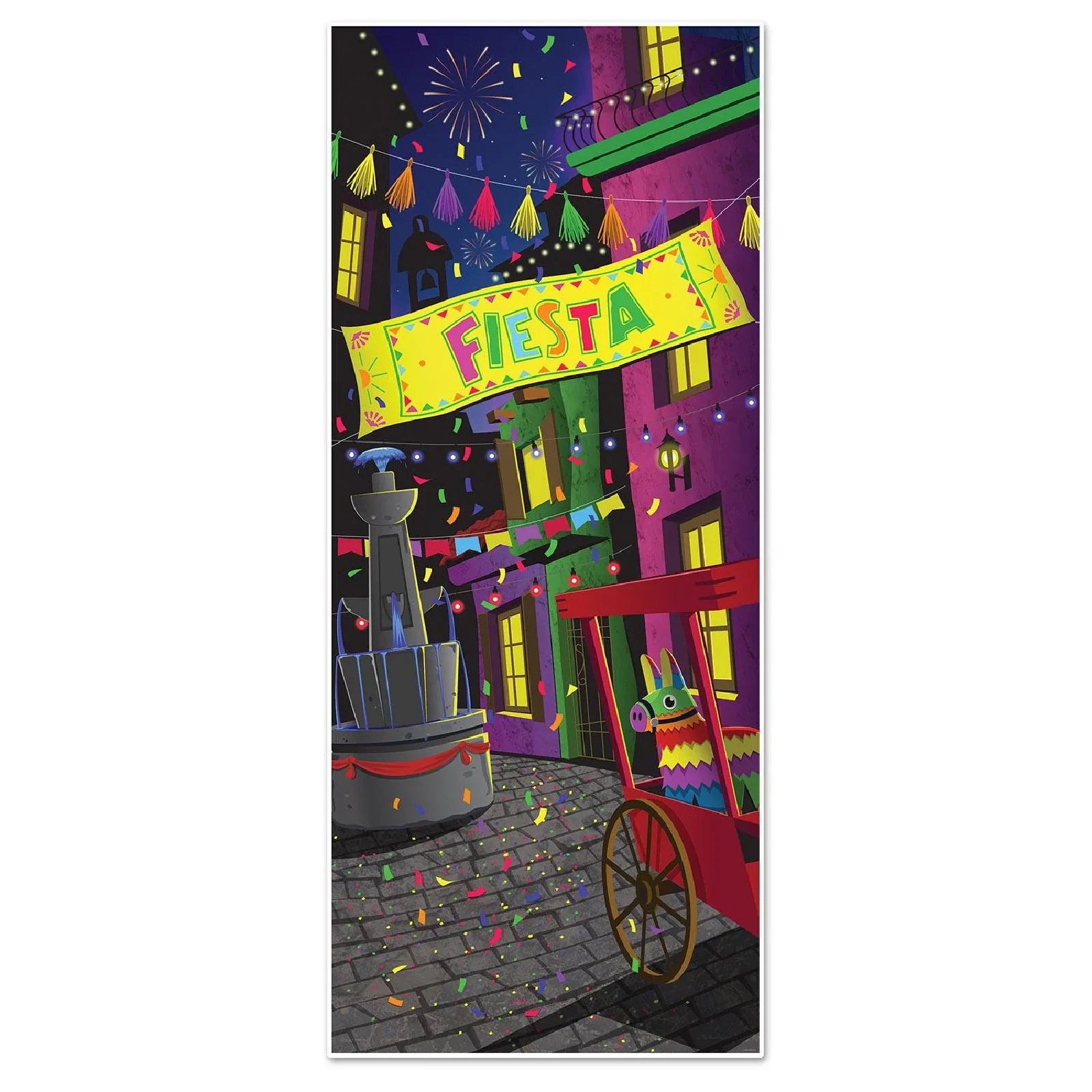 Mexican Fiesta Door Cover 