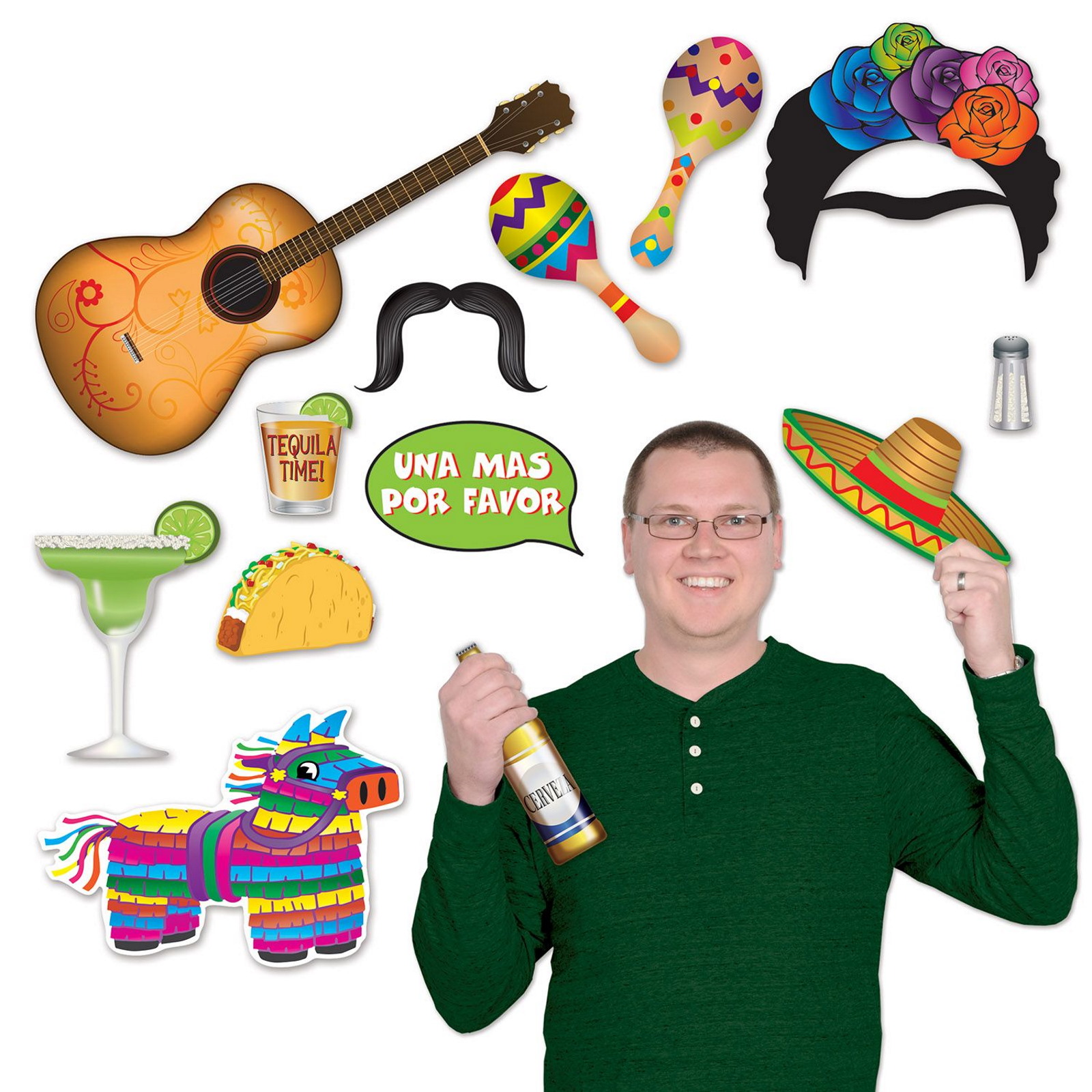 Fiesta Photo Fun Signs (Pack of 13) 