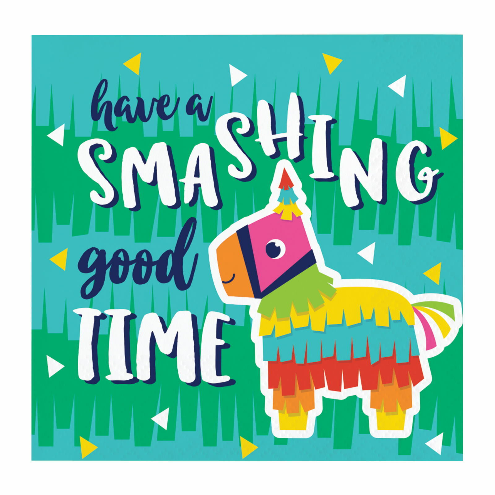 Fiesta Fun Pinata Small Napkins / Serviettes (Pack of 16)