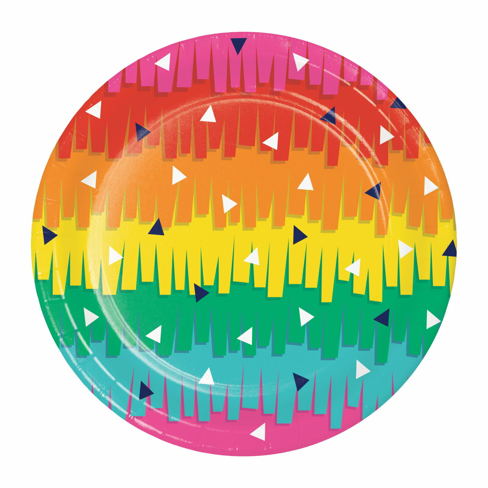 Fiesta Fun Small Paper Plates (Pack of 8)