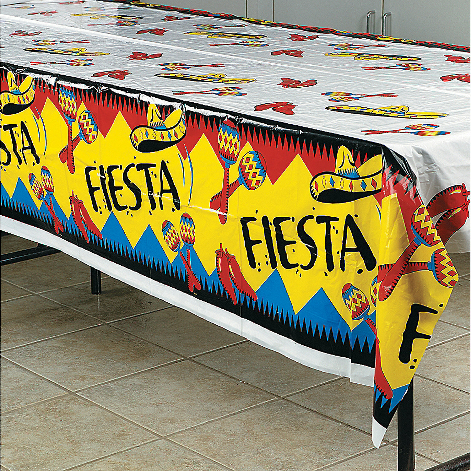 Fiesta Plastic Tablecloth