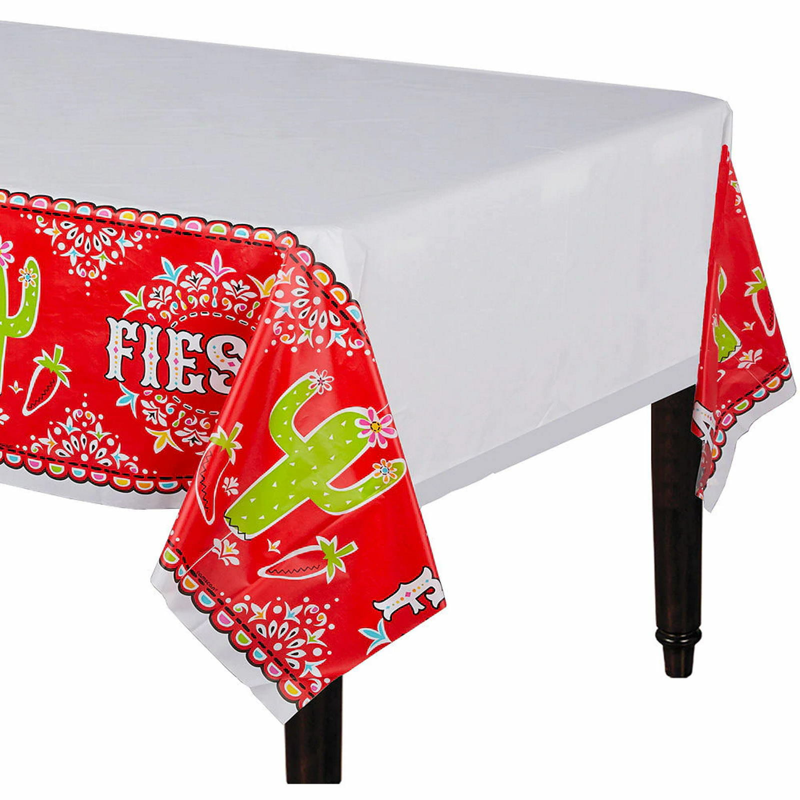 Fiesta Picado De Papel Plastic Tablecloth