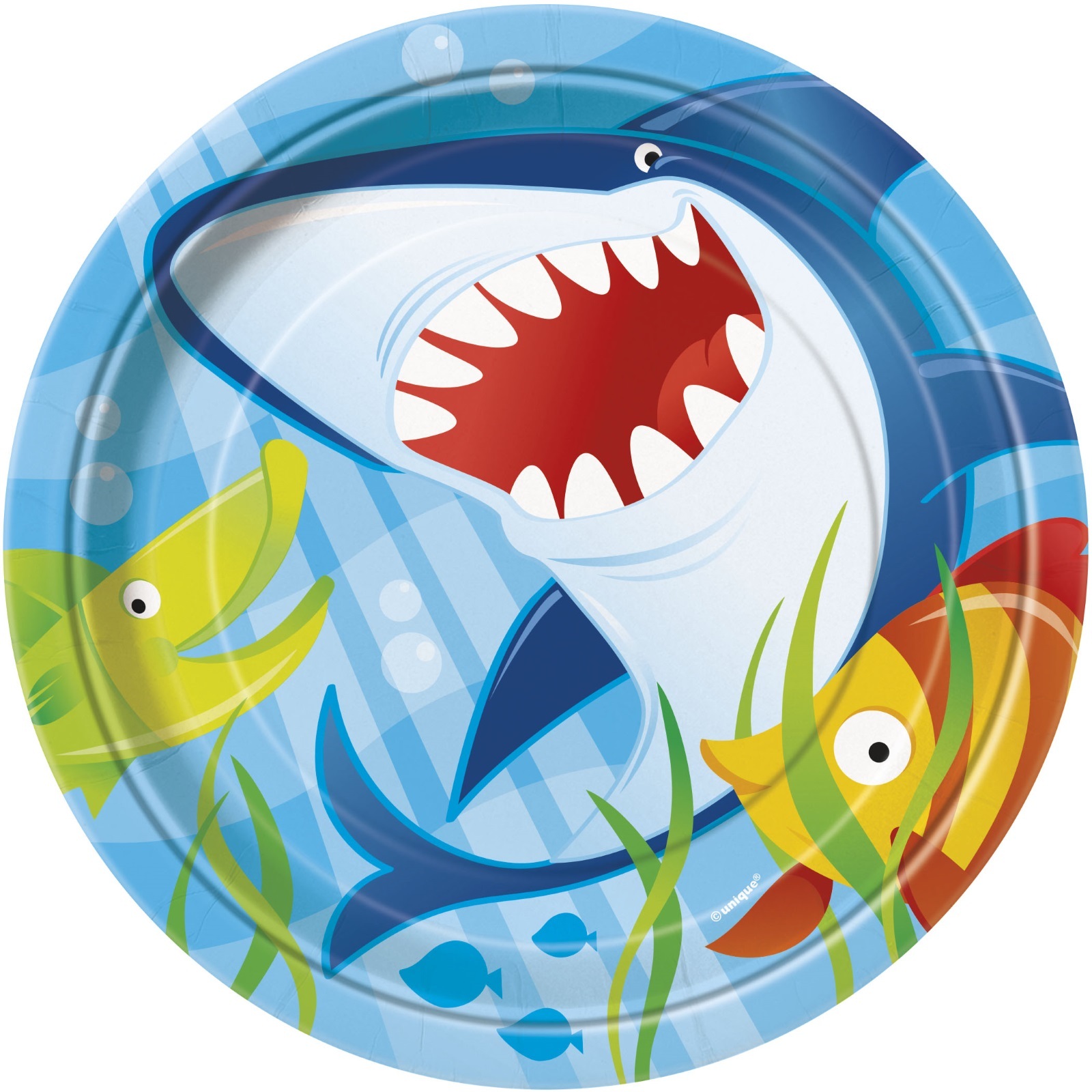 Fin Friends Small Paper Plates (Pack of 8)