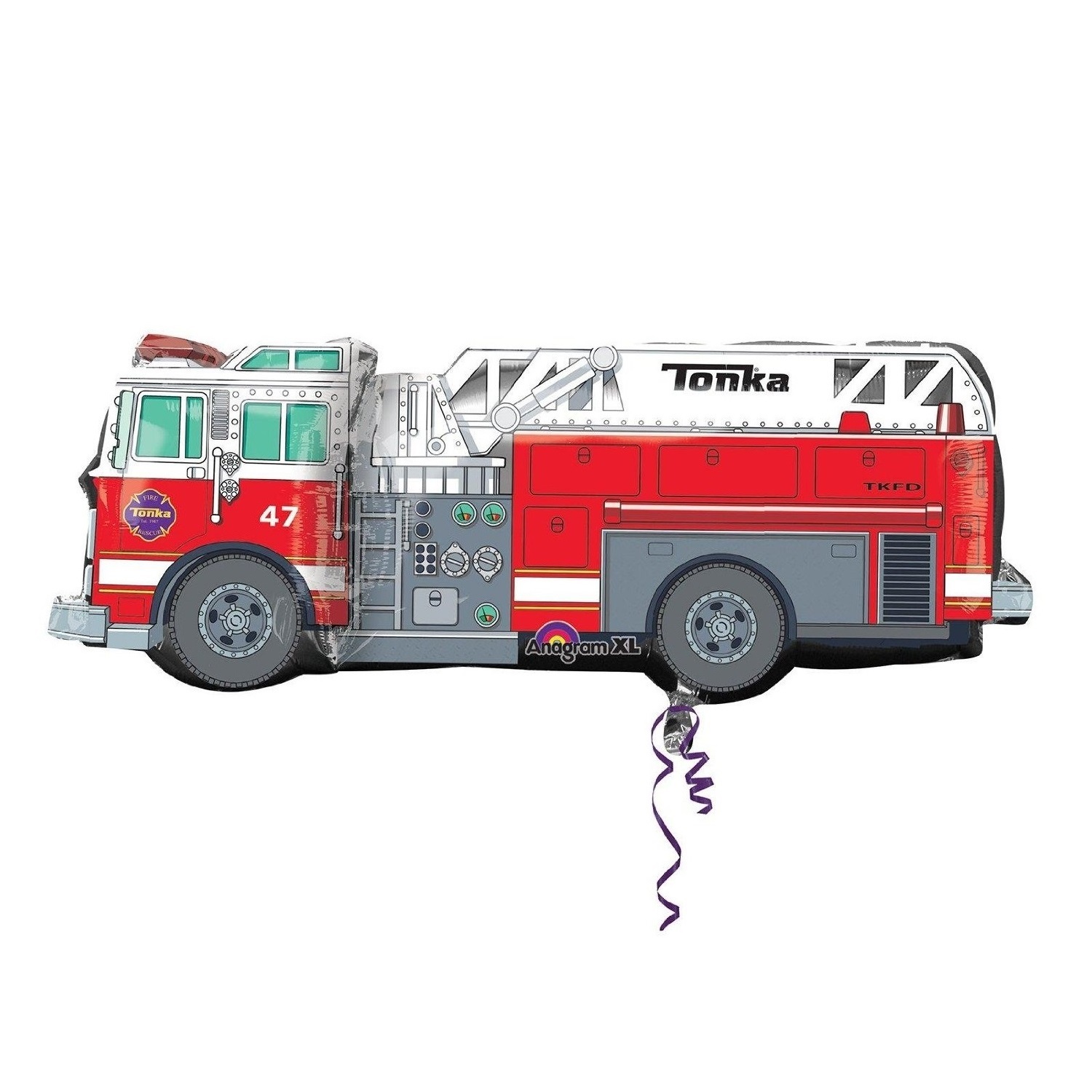 Tonka Fire Truck Supershape Helium Balloon