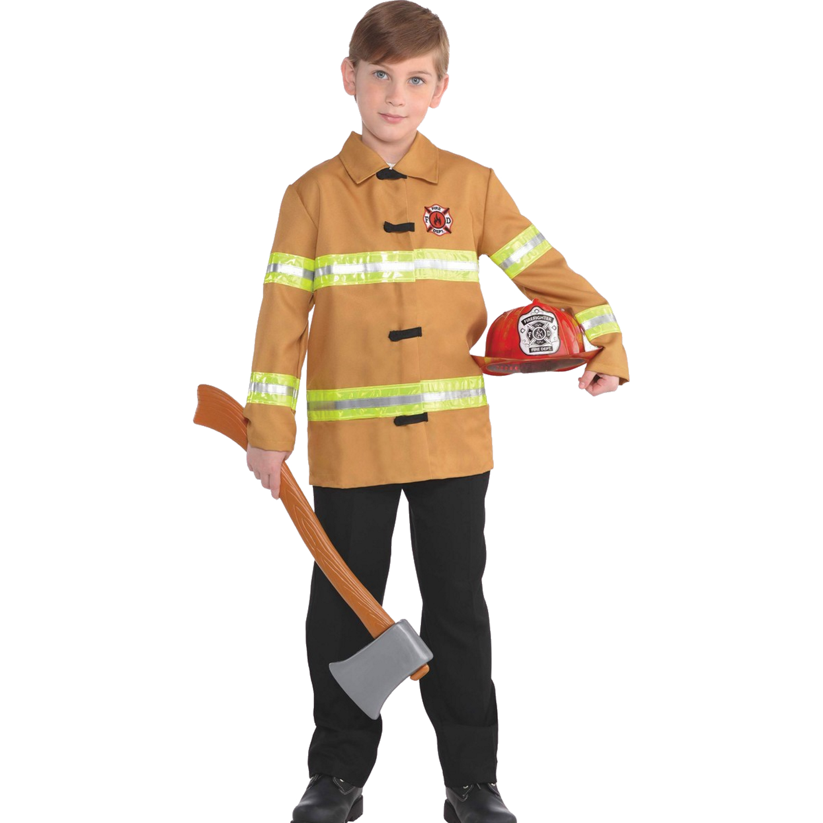 Firefighter Jacket Childs Costume 