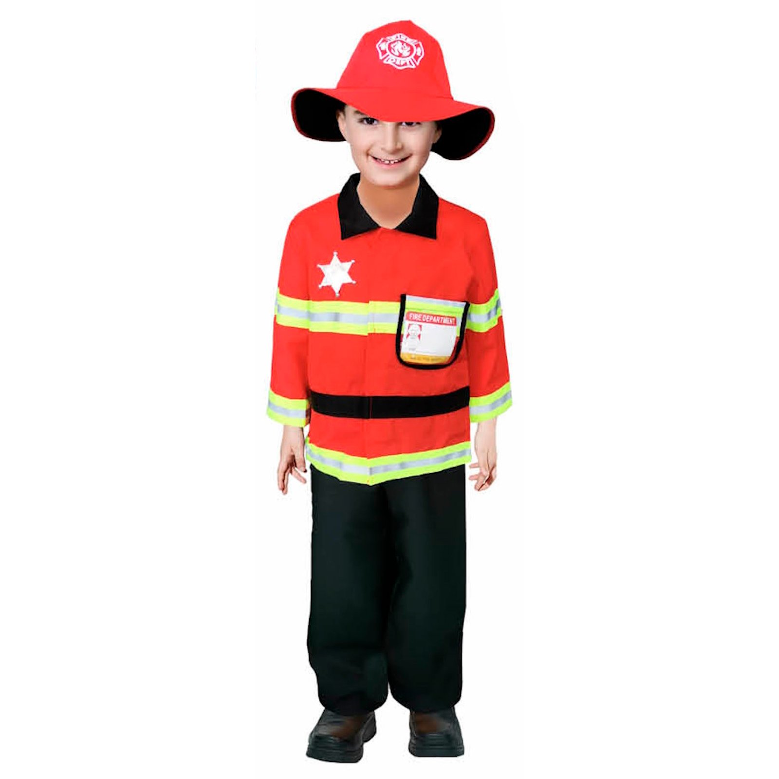 Firefighter Kids Costume 10-12 Years