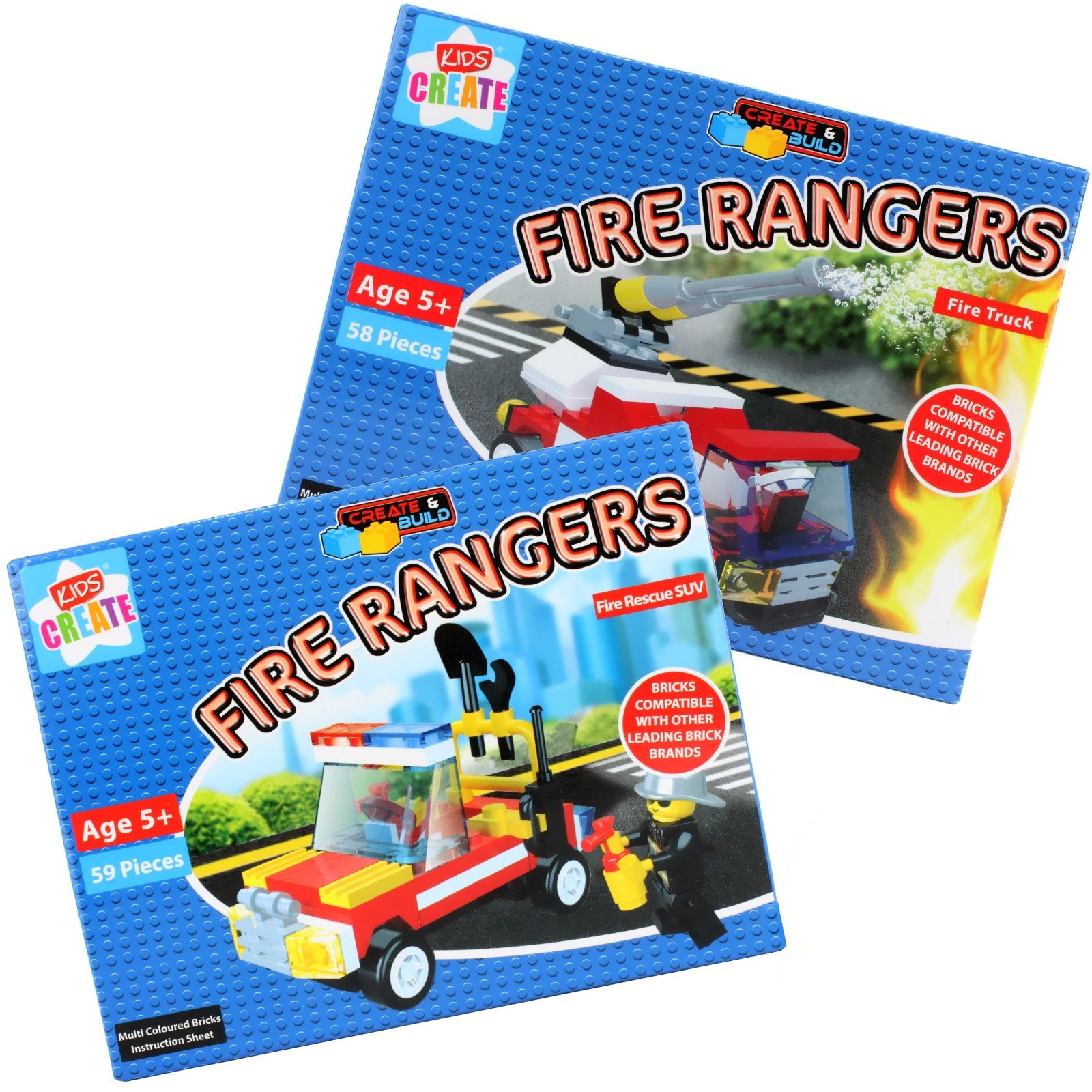 Fire Ranger Bricks Building Set