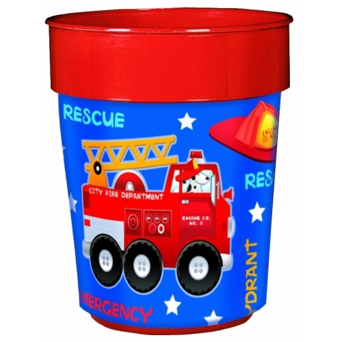 Fire Engine Fun Large Plastic Cup