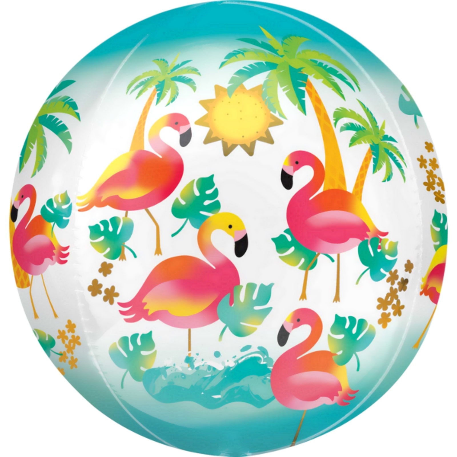 Orbz Flamingo Helium Balloon