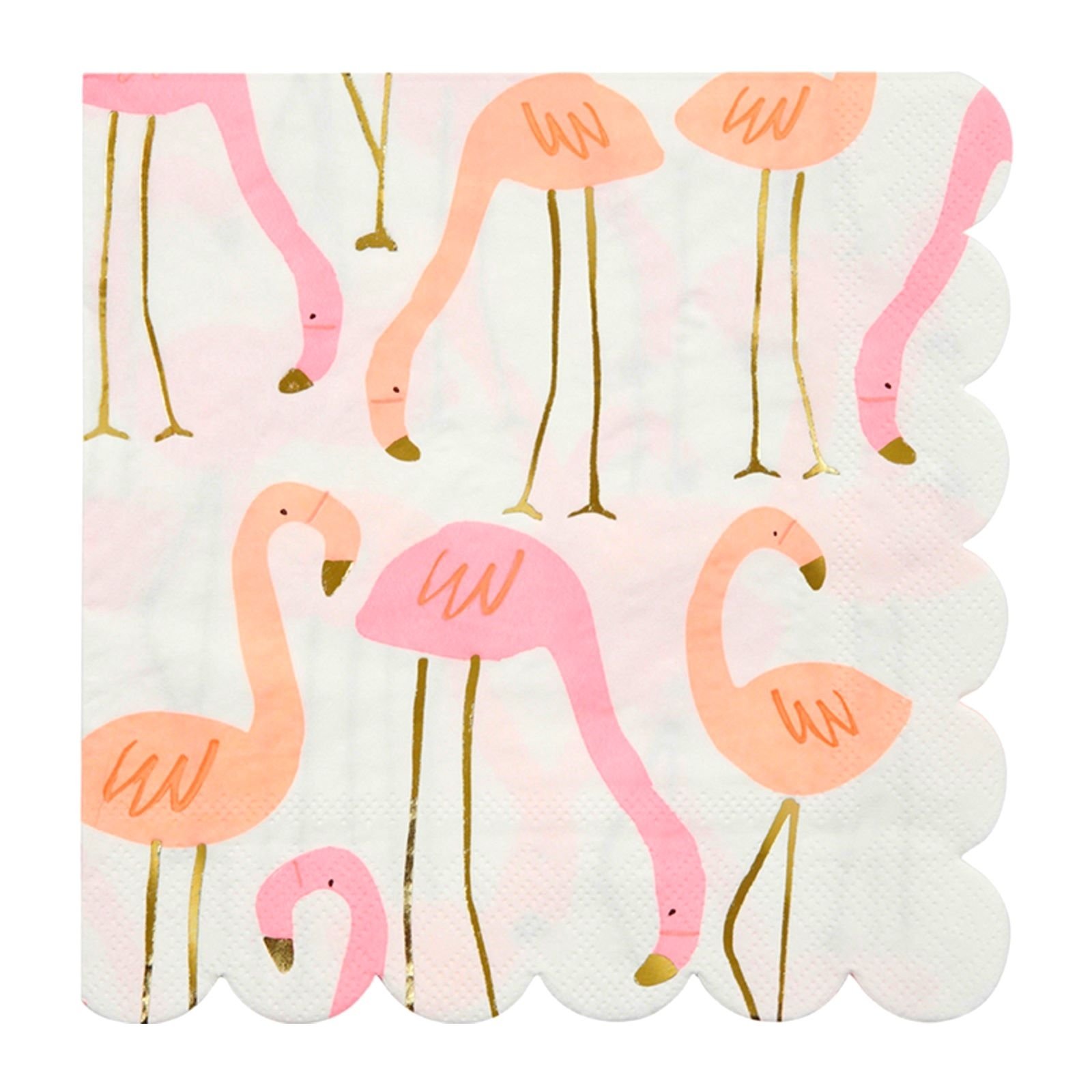 Meri Meri Flamingo Small Napkins (Pack of 16)