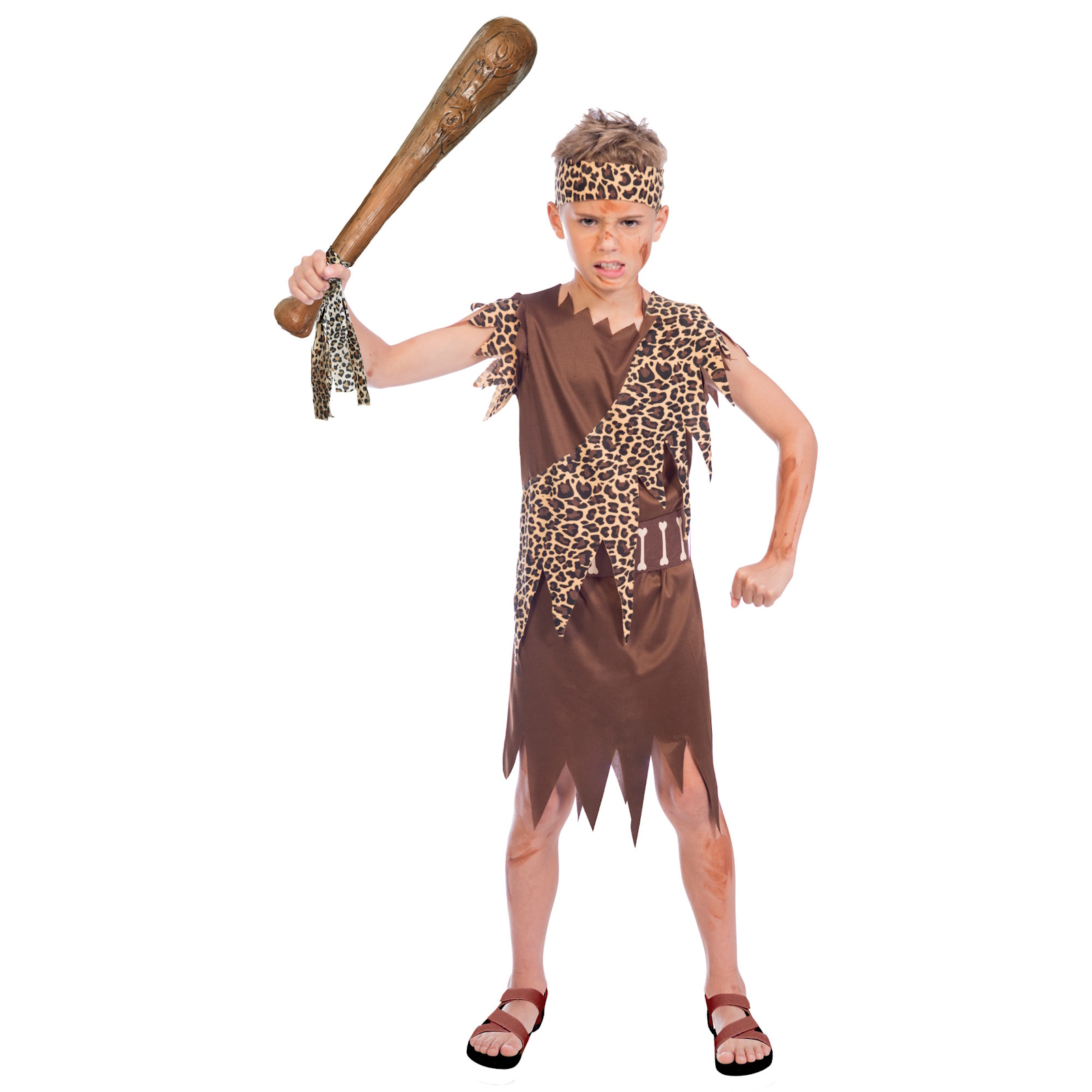 Cave Boy Child Costume 4-6 Years