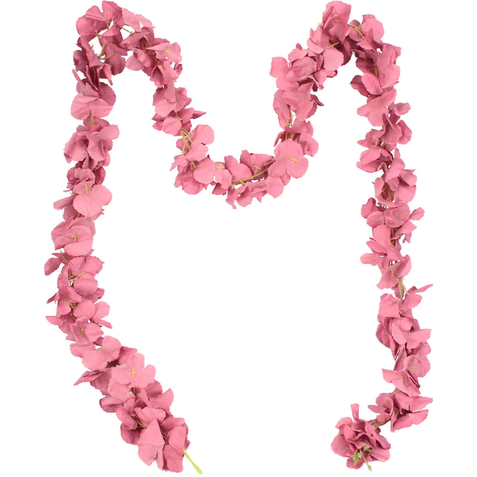Artificial Dusty Pink Hibiscus Petal Garland 2m 