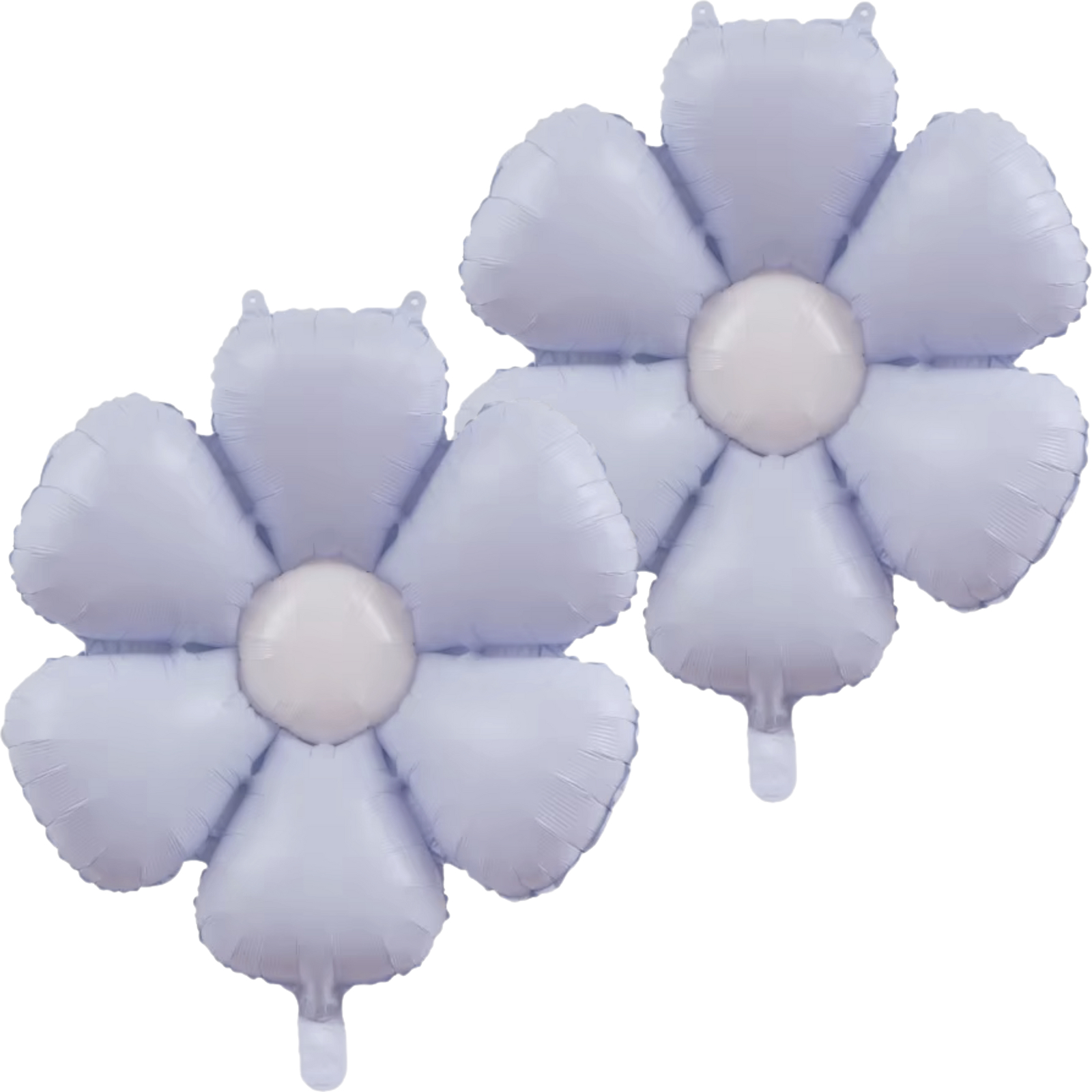 Lavender Daisy Flower Air Fill Foil Balloons (Pack of 2)