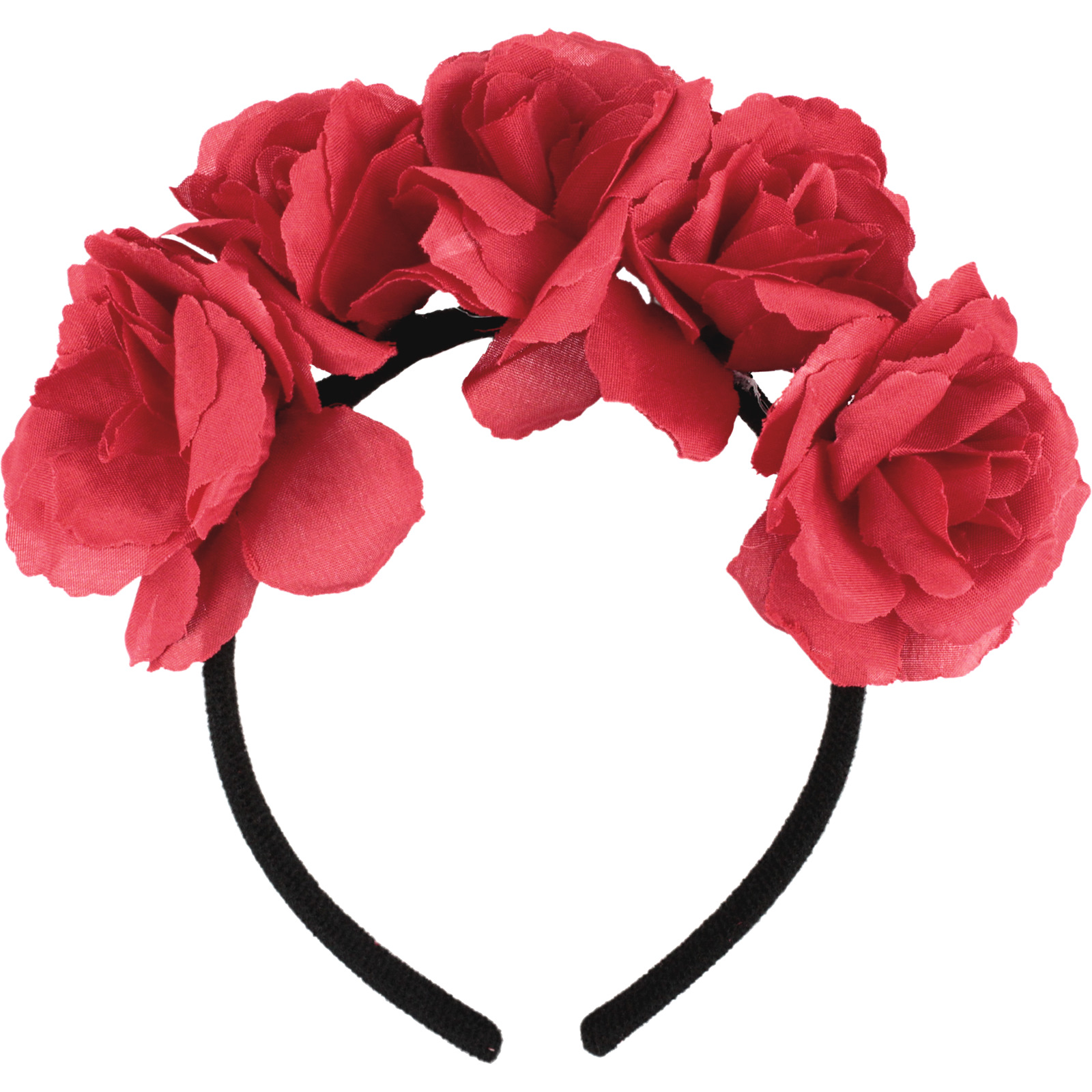 Red Rose Day of the Dead Headband 