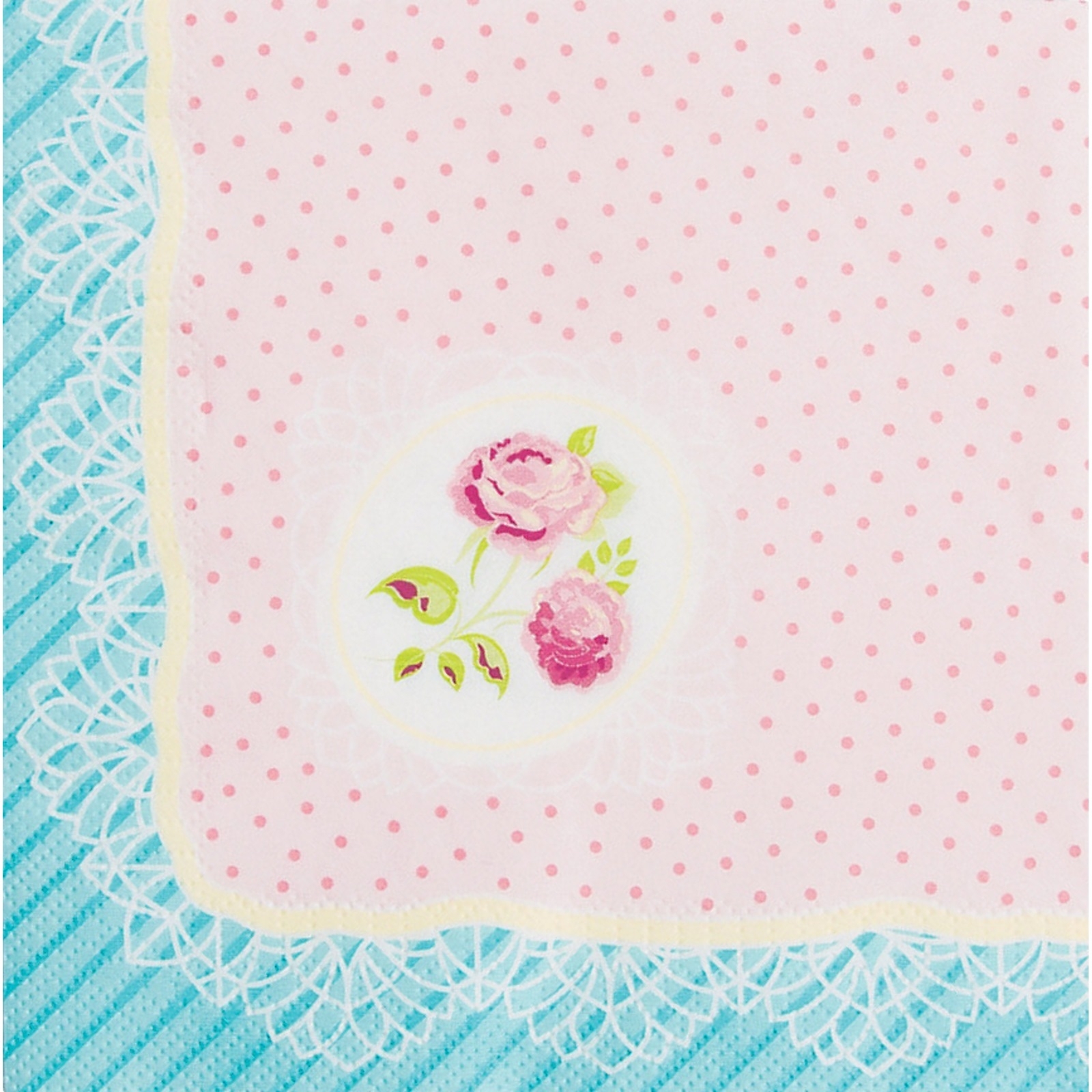Vintage Collection Large Paper Napkins / Serviettes (Pack of 16)