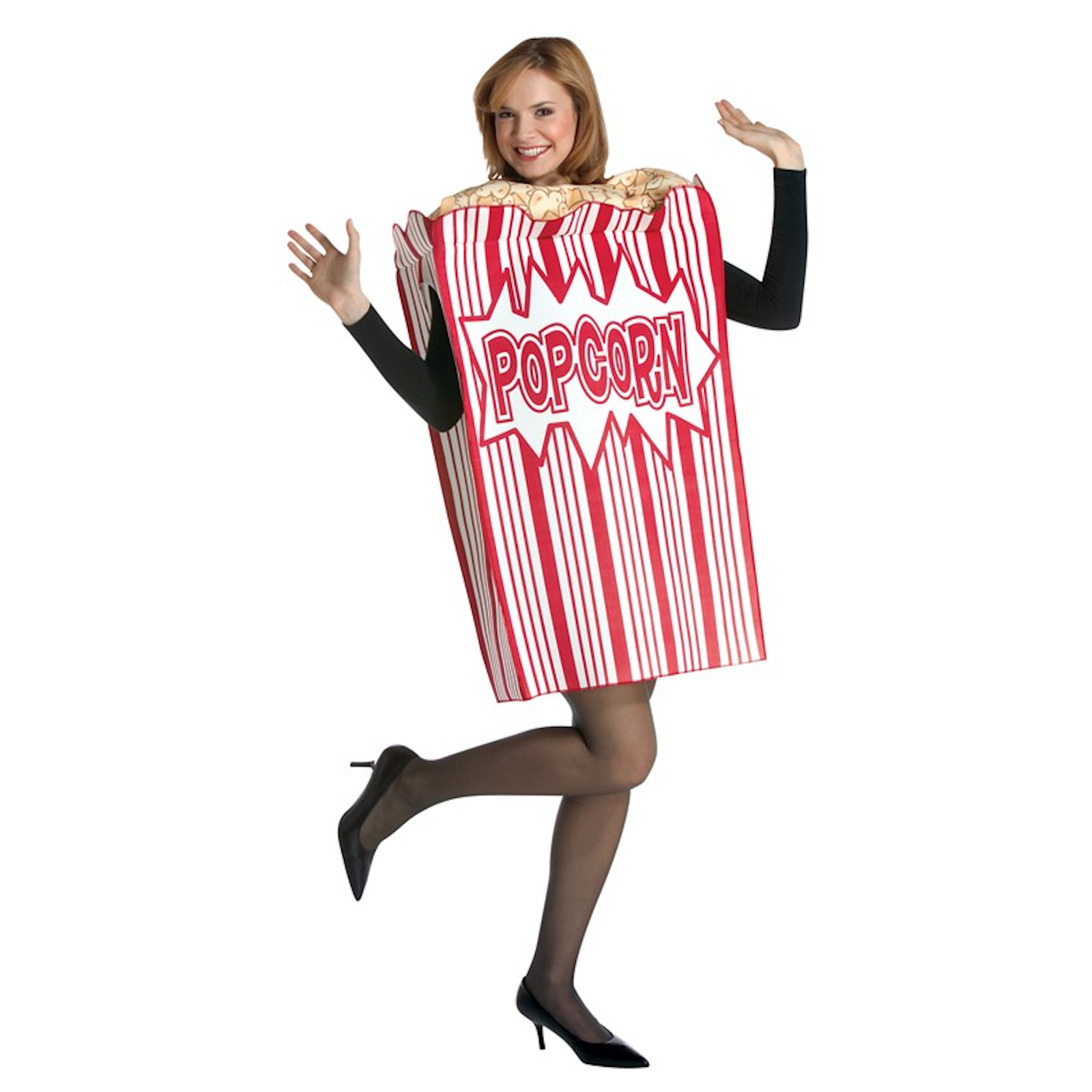 Movie Night Popcorn Adult Costume Standard One Size