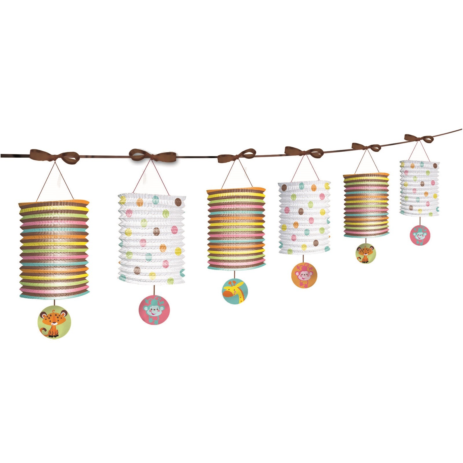Fisher Price Baby Paper Lantern Garland
