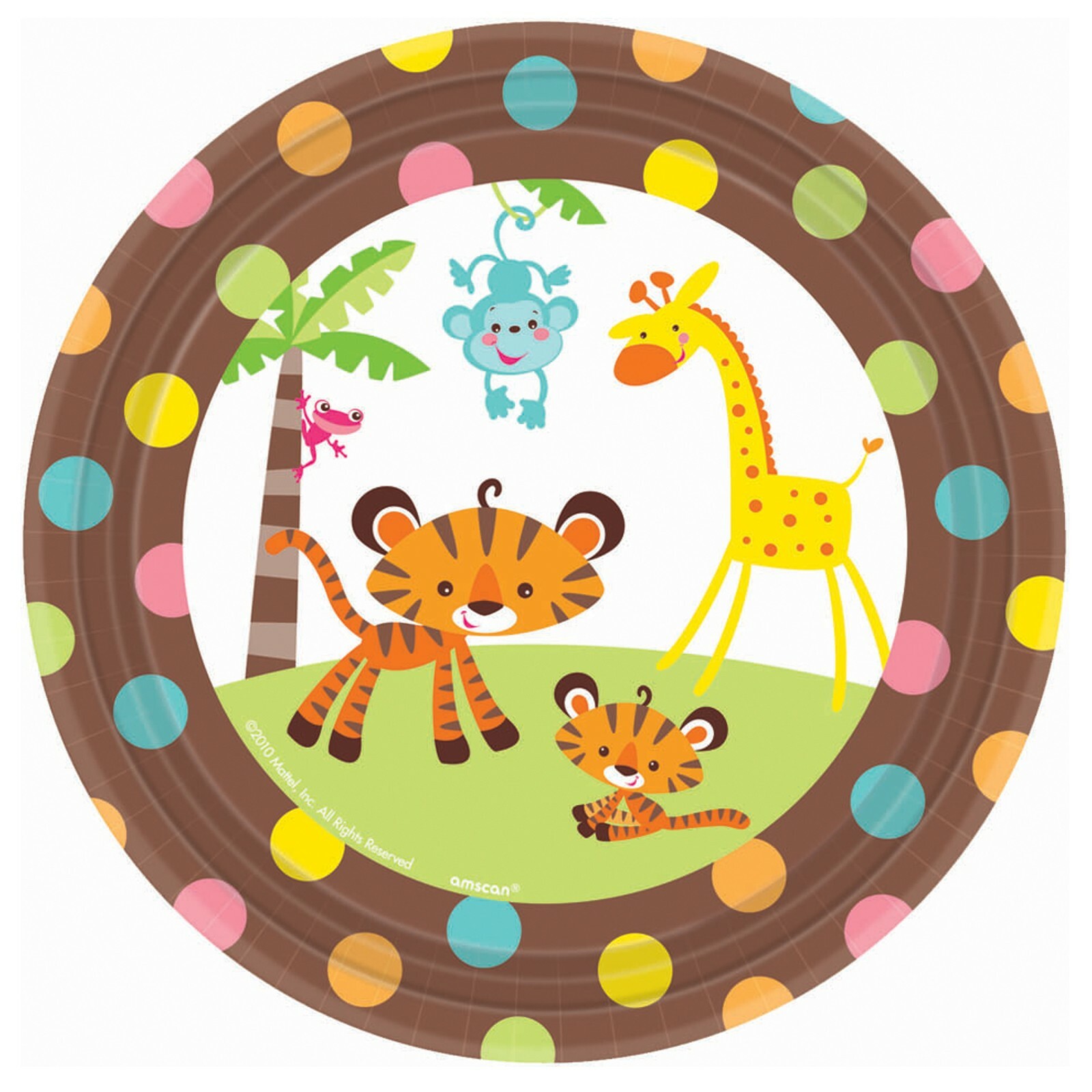Fisher Price Baby Large Paper Plates (Pack of 8)