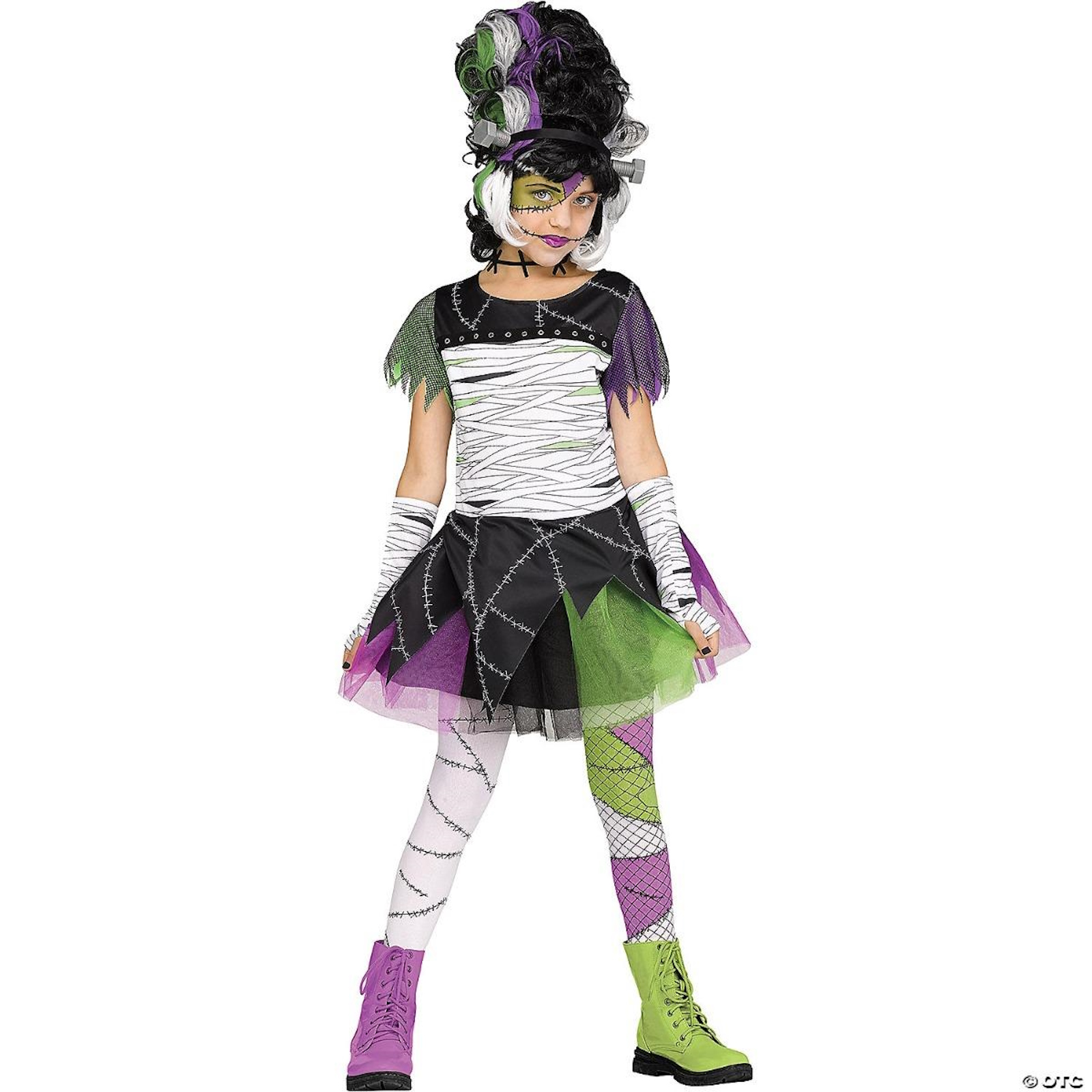 Monster Bride Child Costume XL