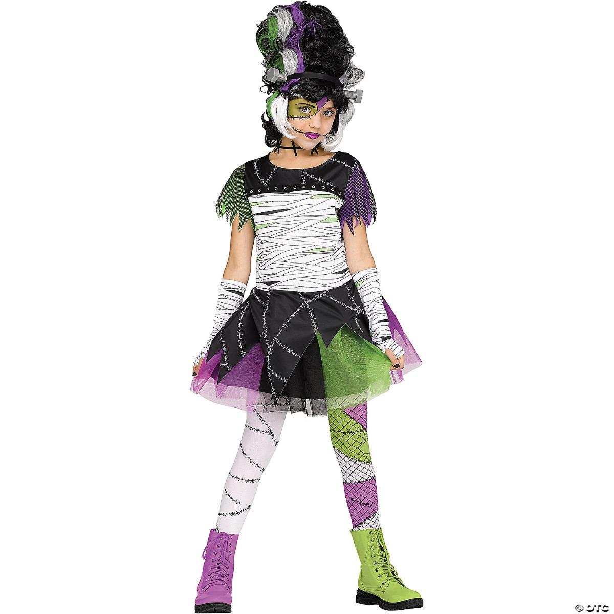 Monster Bride Child Costume Large